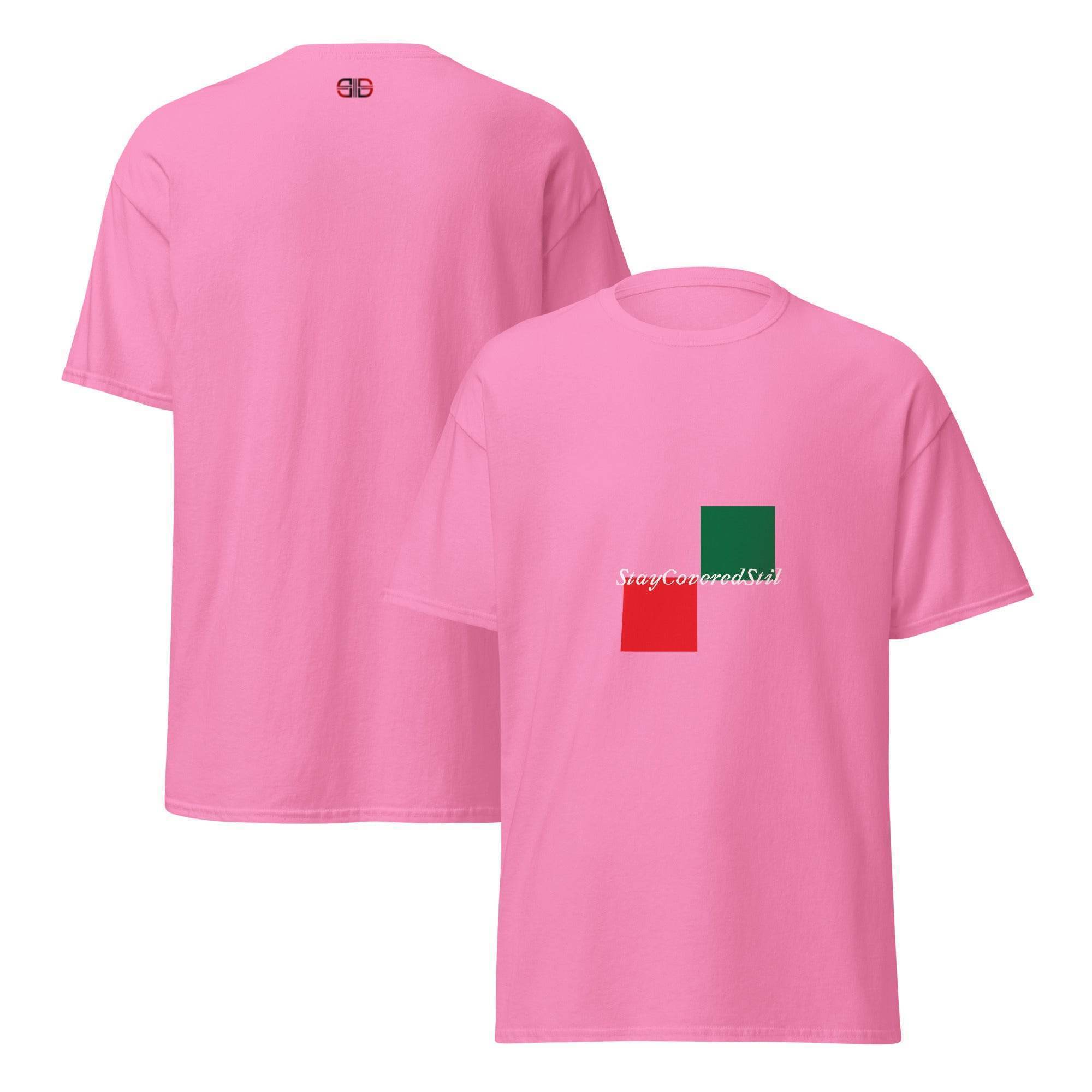Klassisches Unisex T-Shirt - Stay Covered Stil - Stay Covered