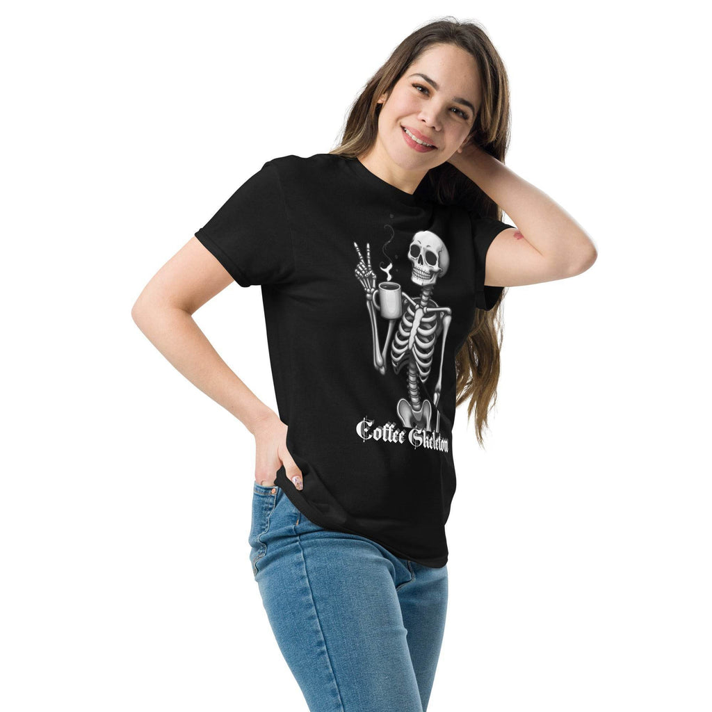 T-Shirt Unisex classic - Coffee Skeleton - Stay Covered