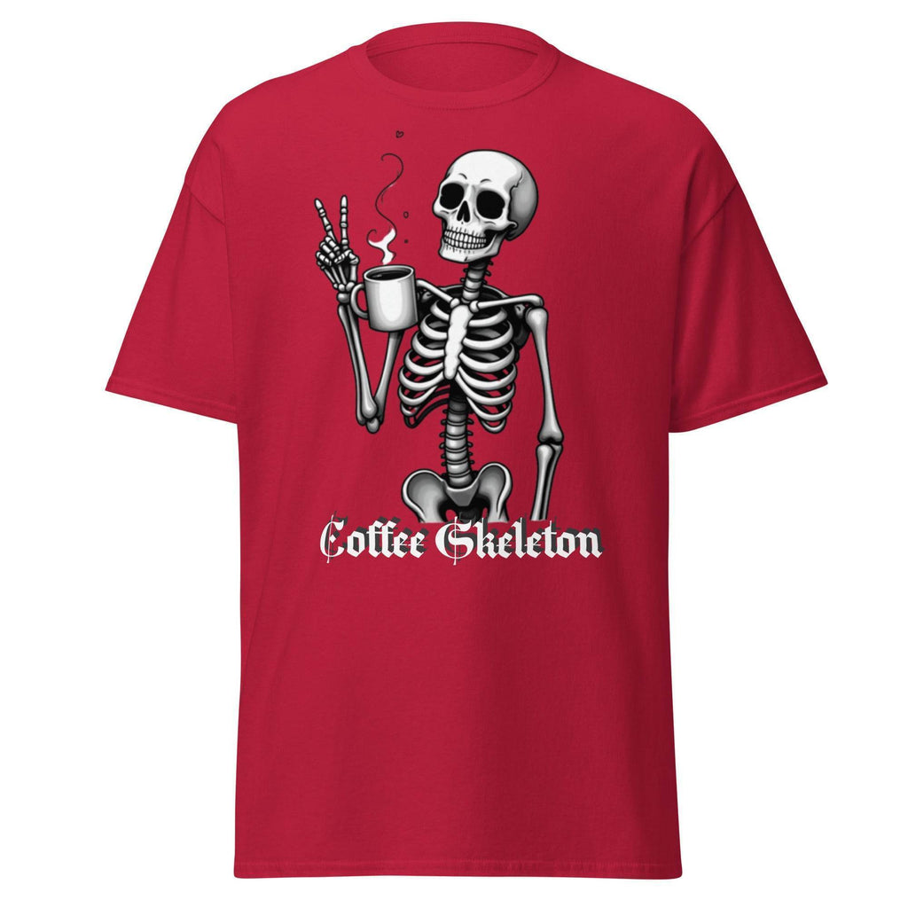T-Shirt Unisex classic - Coffee Skeleton - Stay Covered