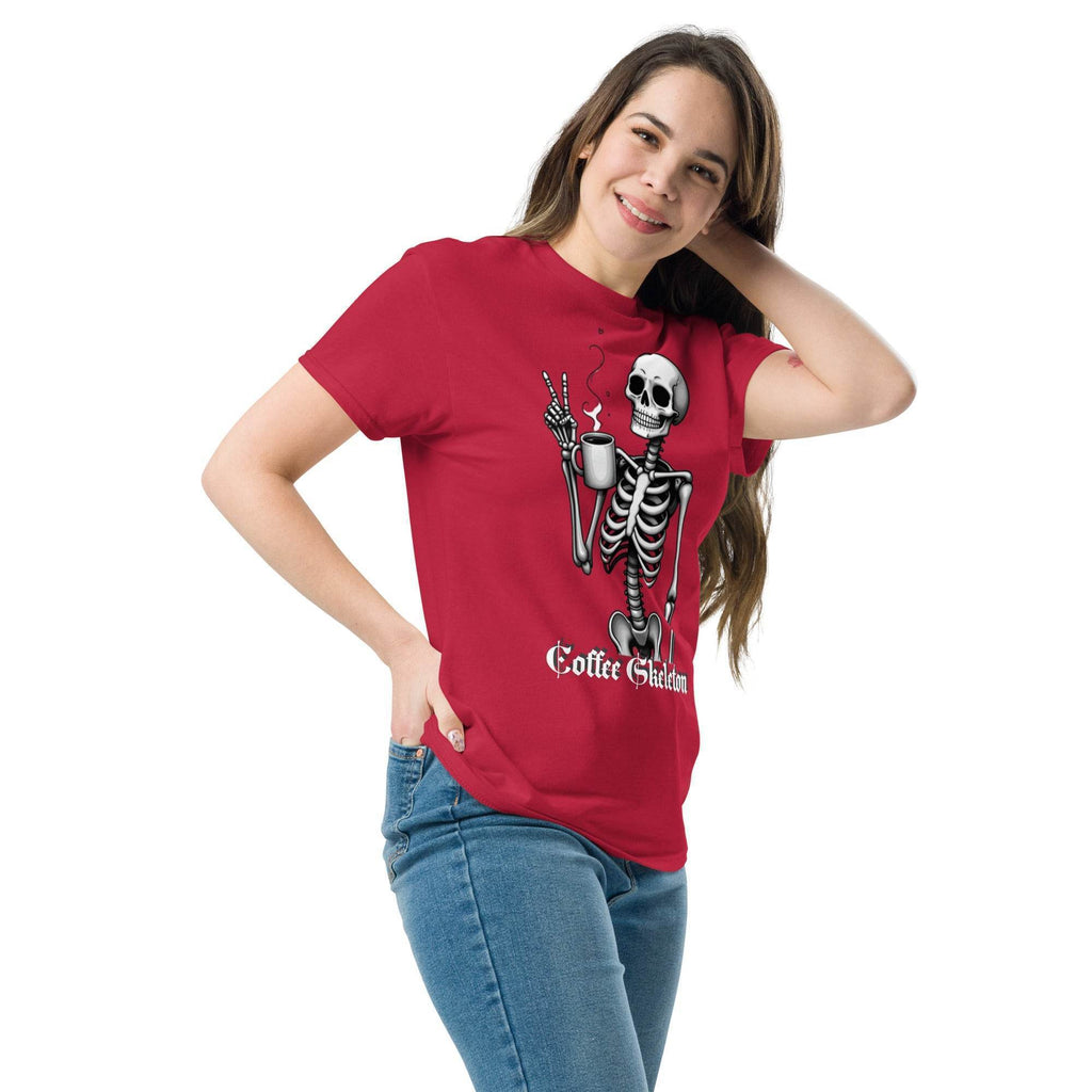 T-Shirt Unisex classic - Coffee Skeleton - Stay Covered