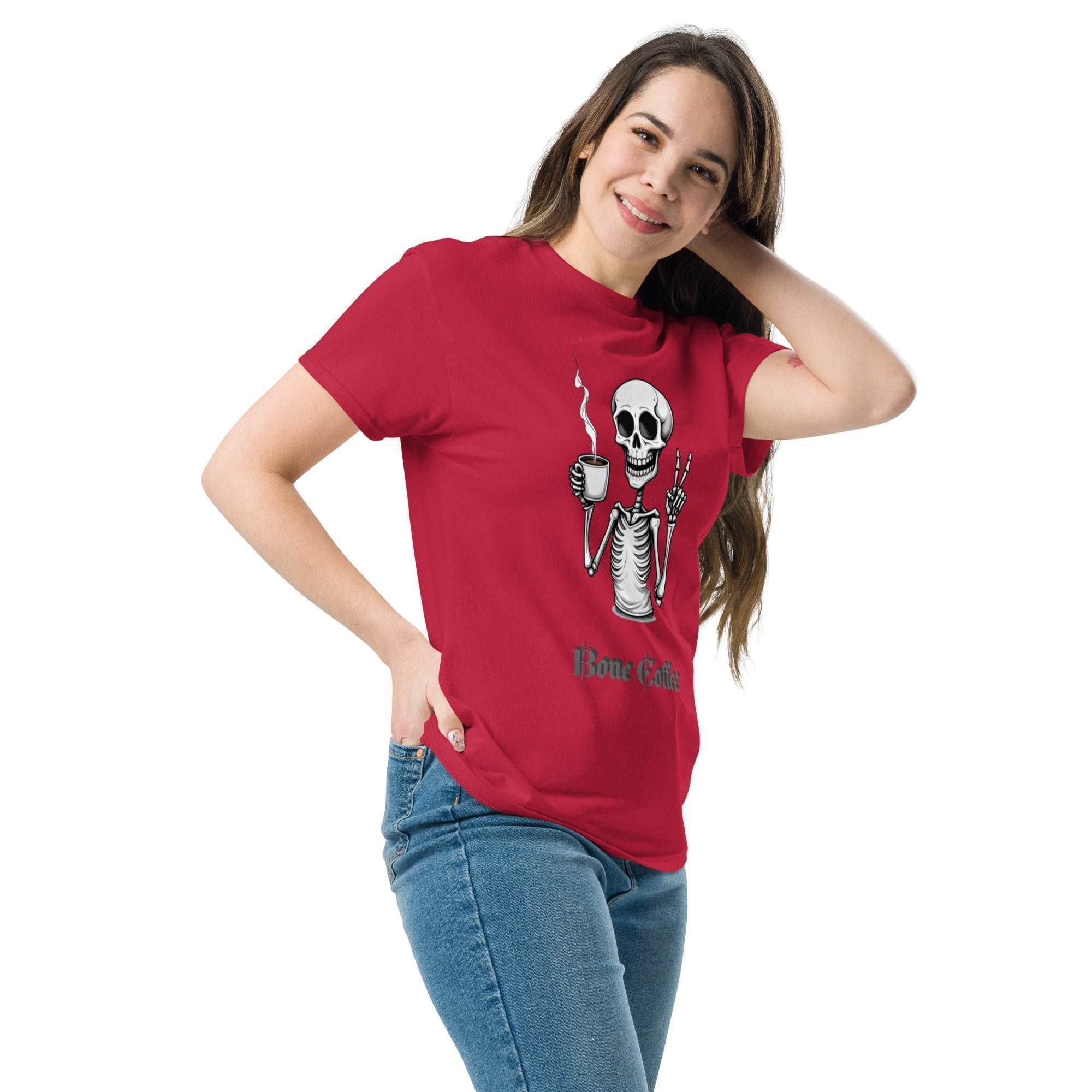 Unisex classic T-Shirt - Bone Coffee - Stay Covered