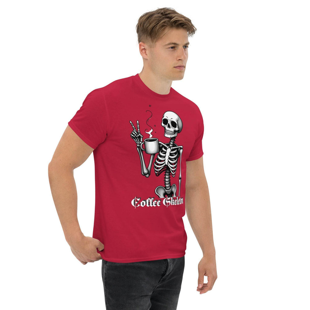 T-Shirt Unisex classic - Coffee Skeleton - Stay Covered