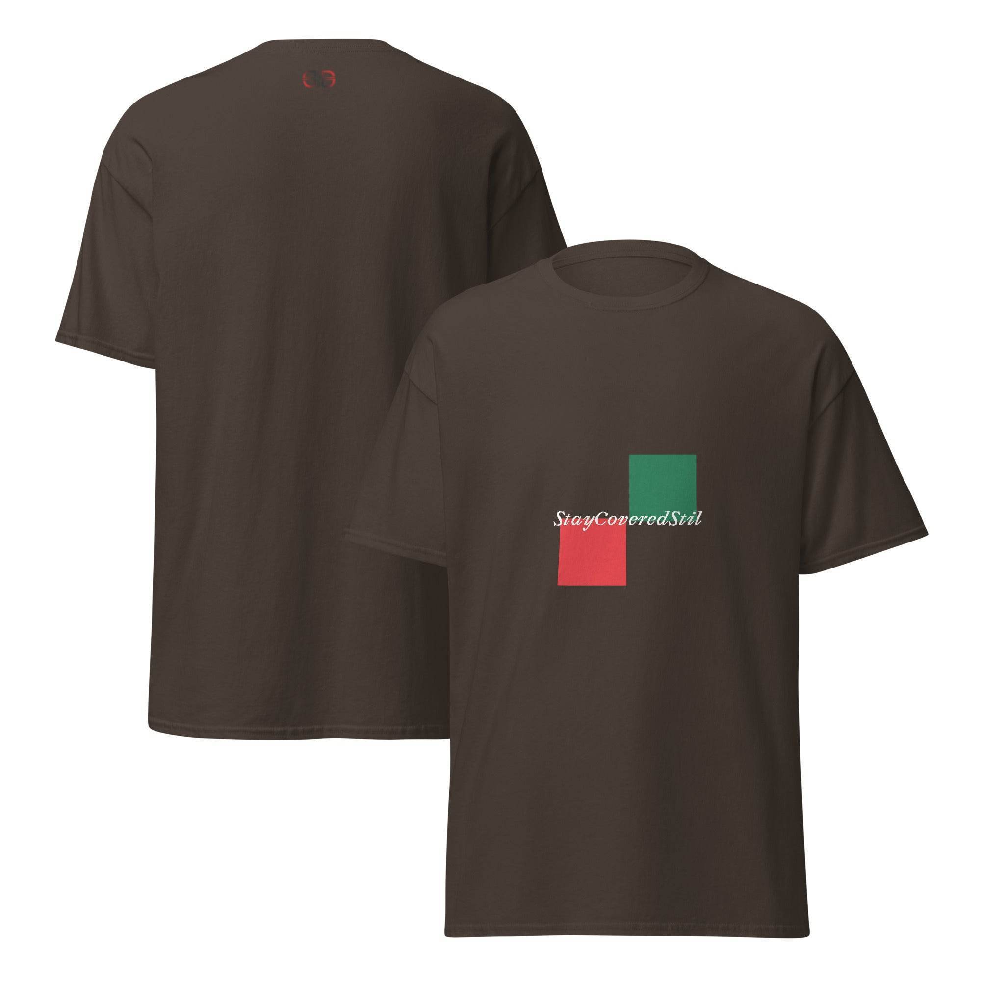 Klassisches Unisex T-Shirt - Stay Covered Stil - Stay Covered