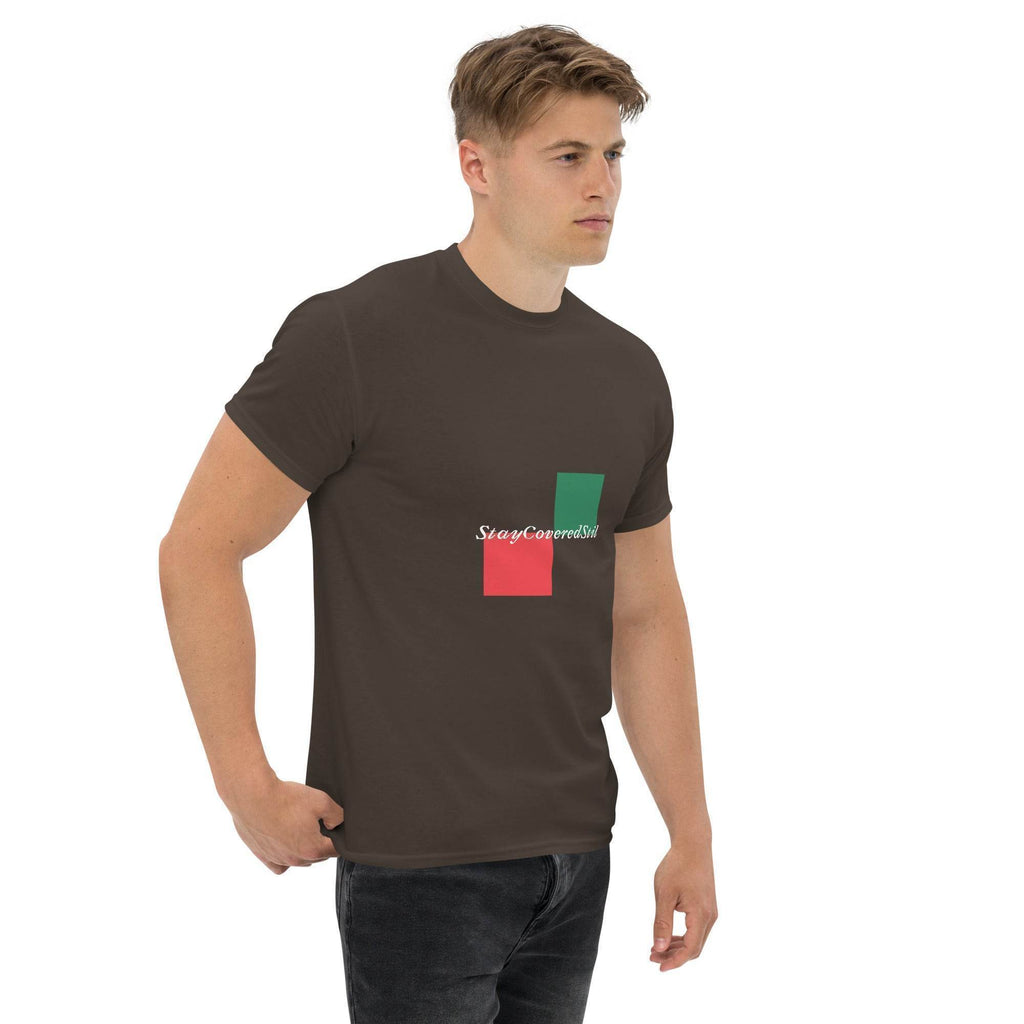 Klassisches Unisex T-Shirt - Stay Covered Stil - Stay Covered