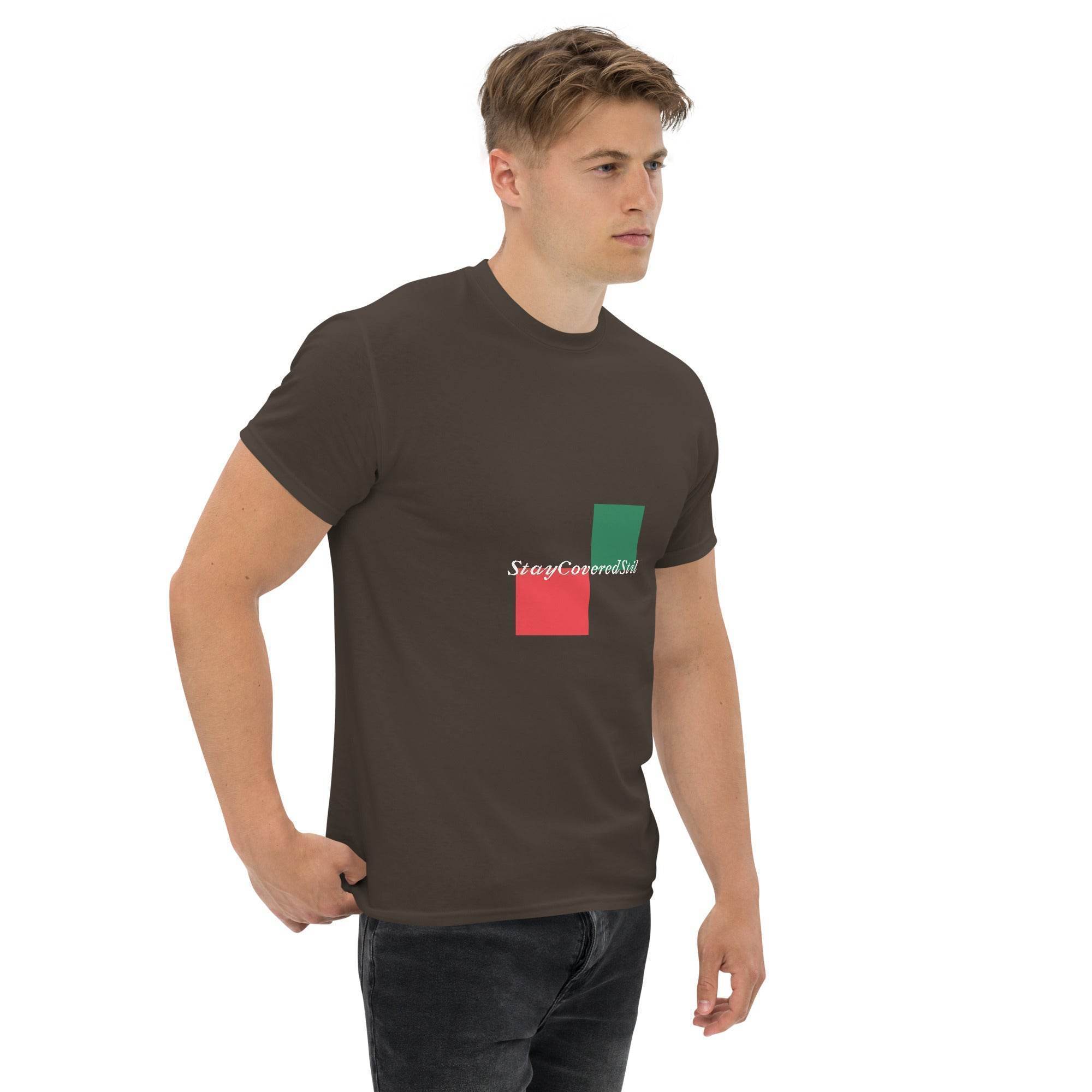 Klassisches Unisex T-Shirt - Stay Covered Stil - Stay Covered