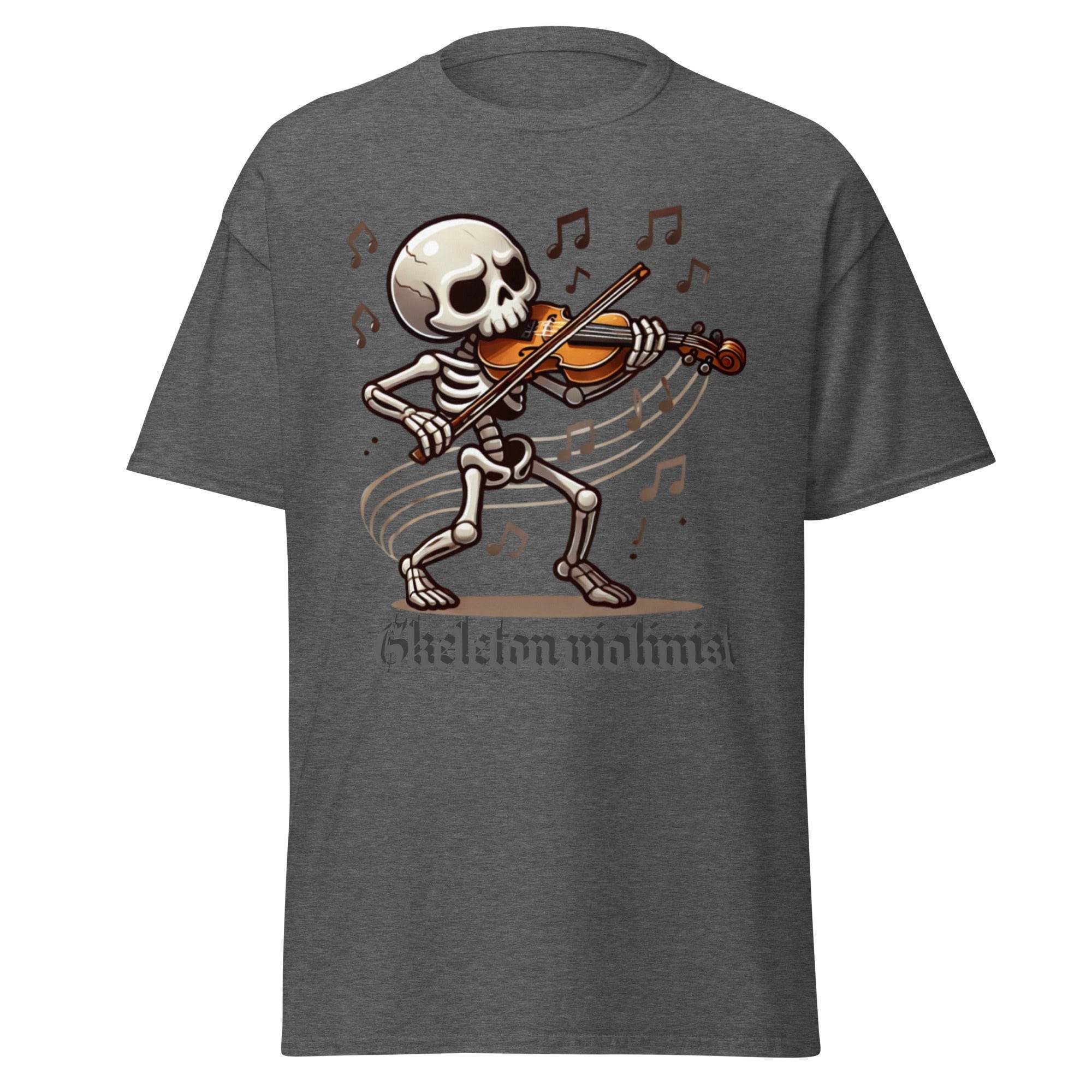 T-Shirt Unisex classic - Skeleton violinist - Stay Covered