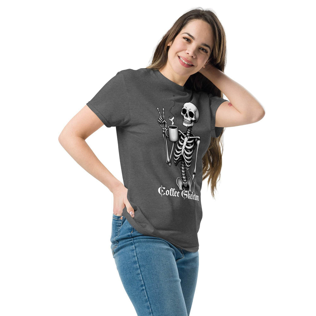 T-Shirt Unisex classic - Coffee Skeleton - Stay Covered