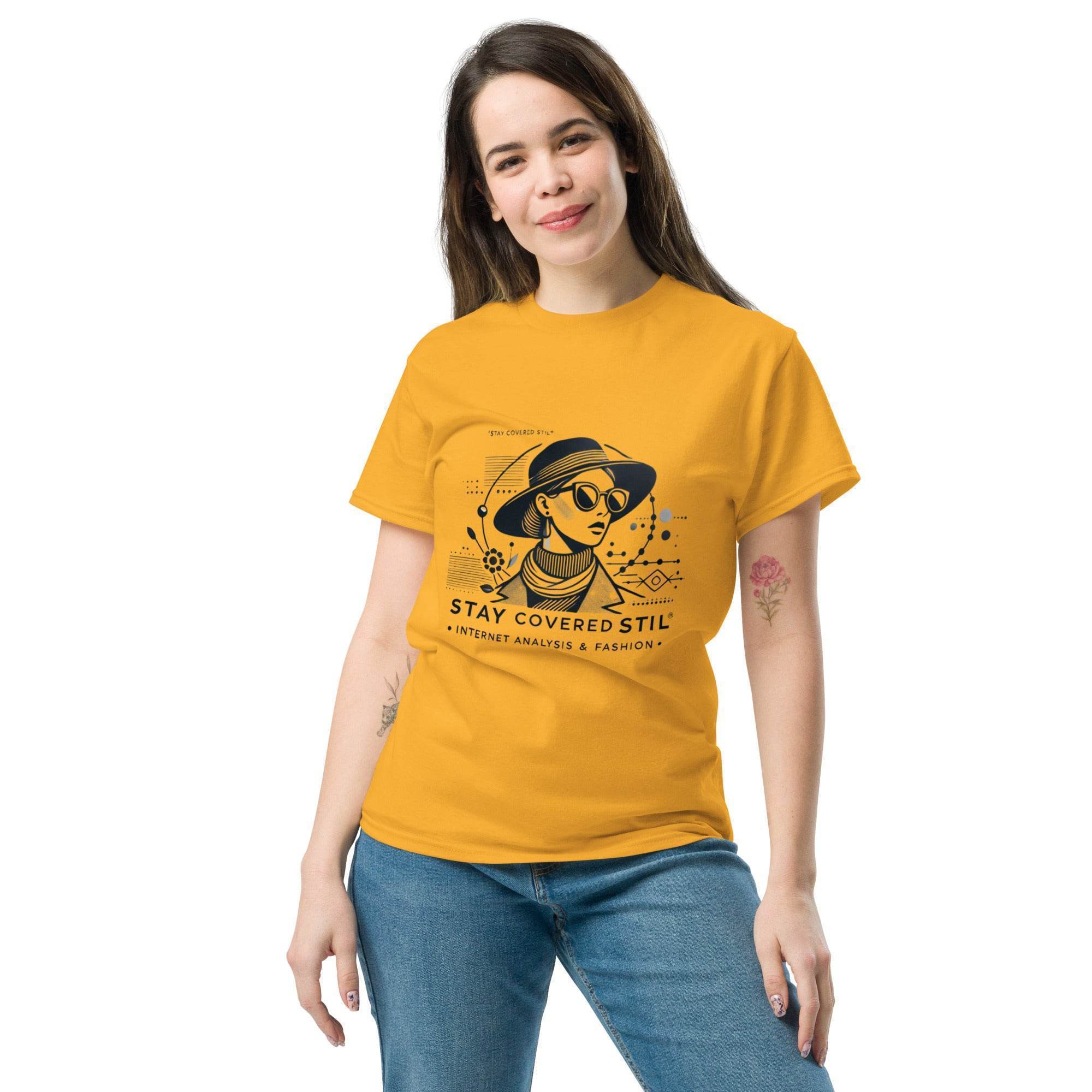 T-Shirt Stil - Stay Covered