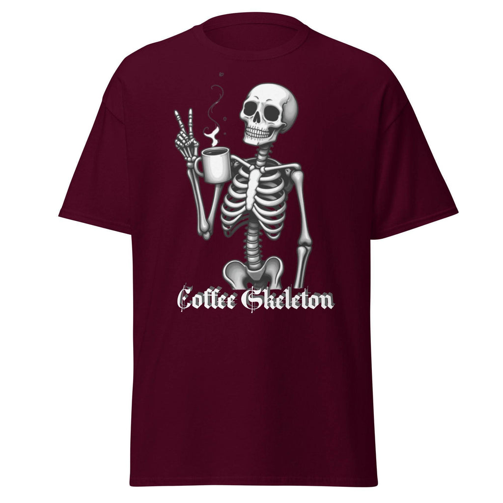 T-Shirt Unisex classic - Coffee Skeleton - Stay Covered