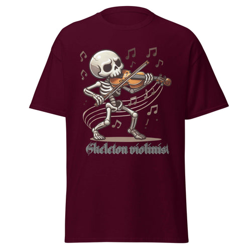 T-Shirt Unisex classic - Skeleton violinist - Stay Covered