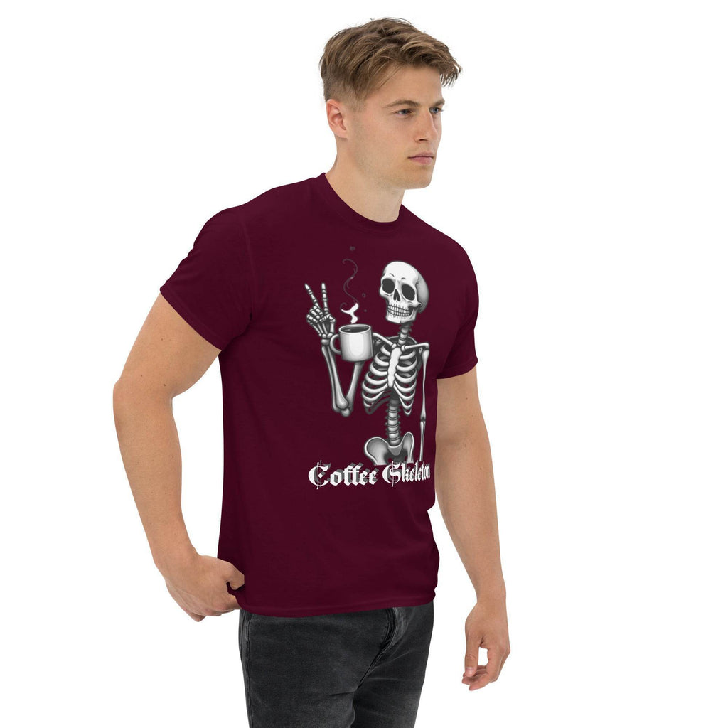 T-Shirt Unisex classic - Coffee Skeleton - Stay Covered