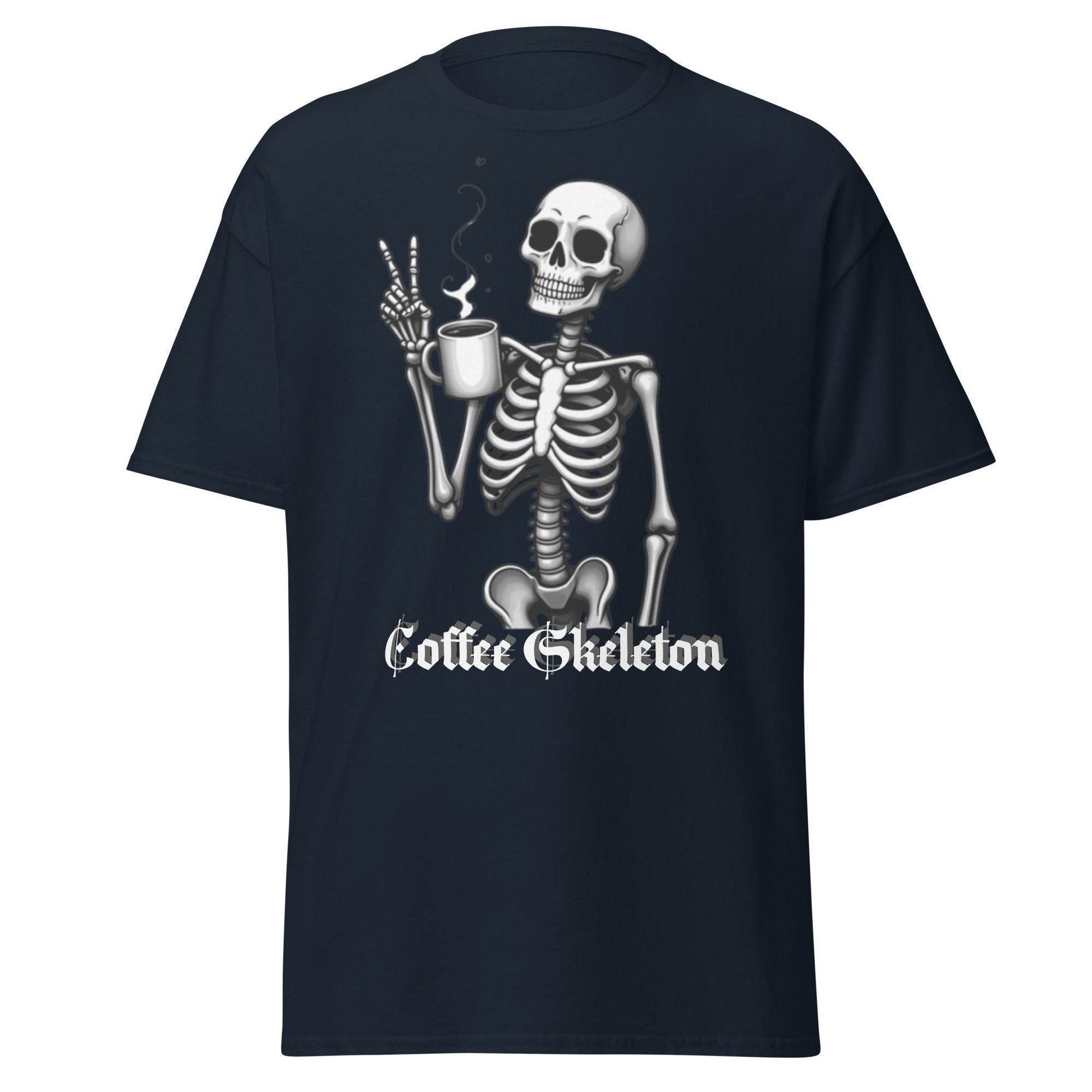 T-Shirt Unisex classic - Coffee Skeleton - Stay Covered