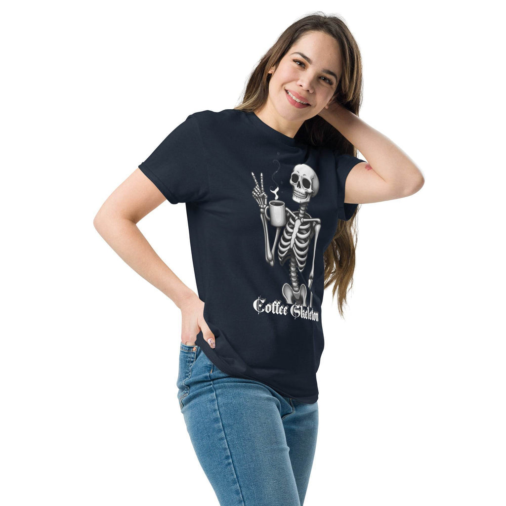 T-Shirt Unisex classic - Coffee Skeleton - Stay Covered