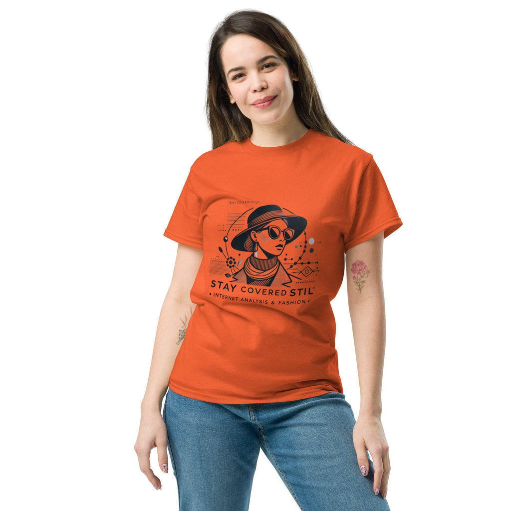 T-Shirt Stil - Stay Covered
