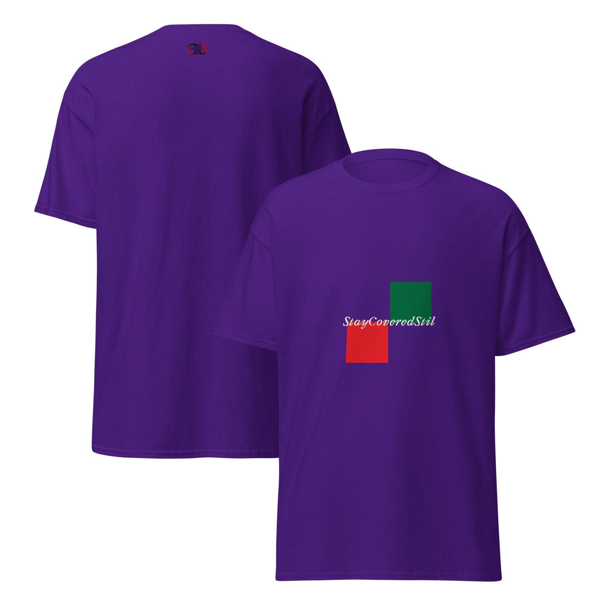 Klassisches Unisex T-Shirt - Stay Covered Stil - Stay Covered