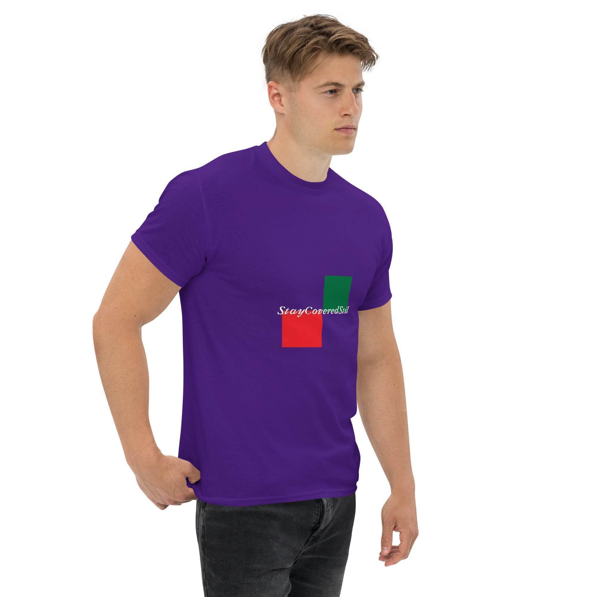 Klassisches Unisex T-Shirt - Stay Covered Stil - Stay Covered