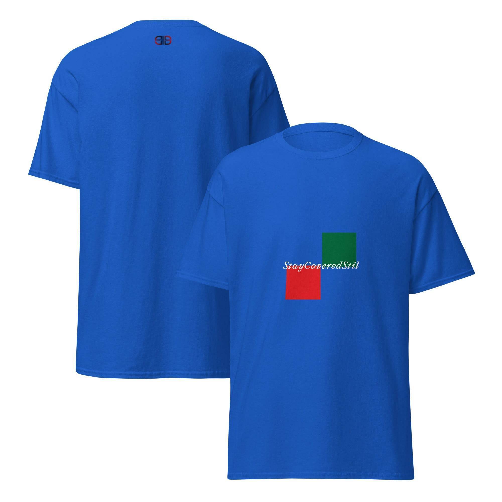 Klassisches Unisex T-Shirt - Stay Covered Stil - Stay Covered