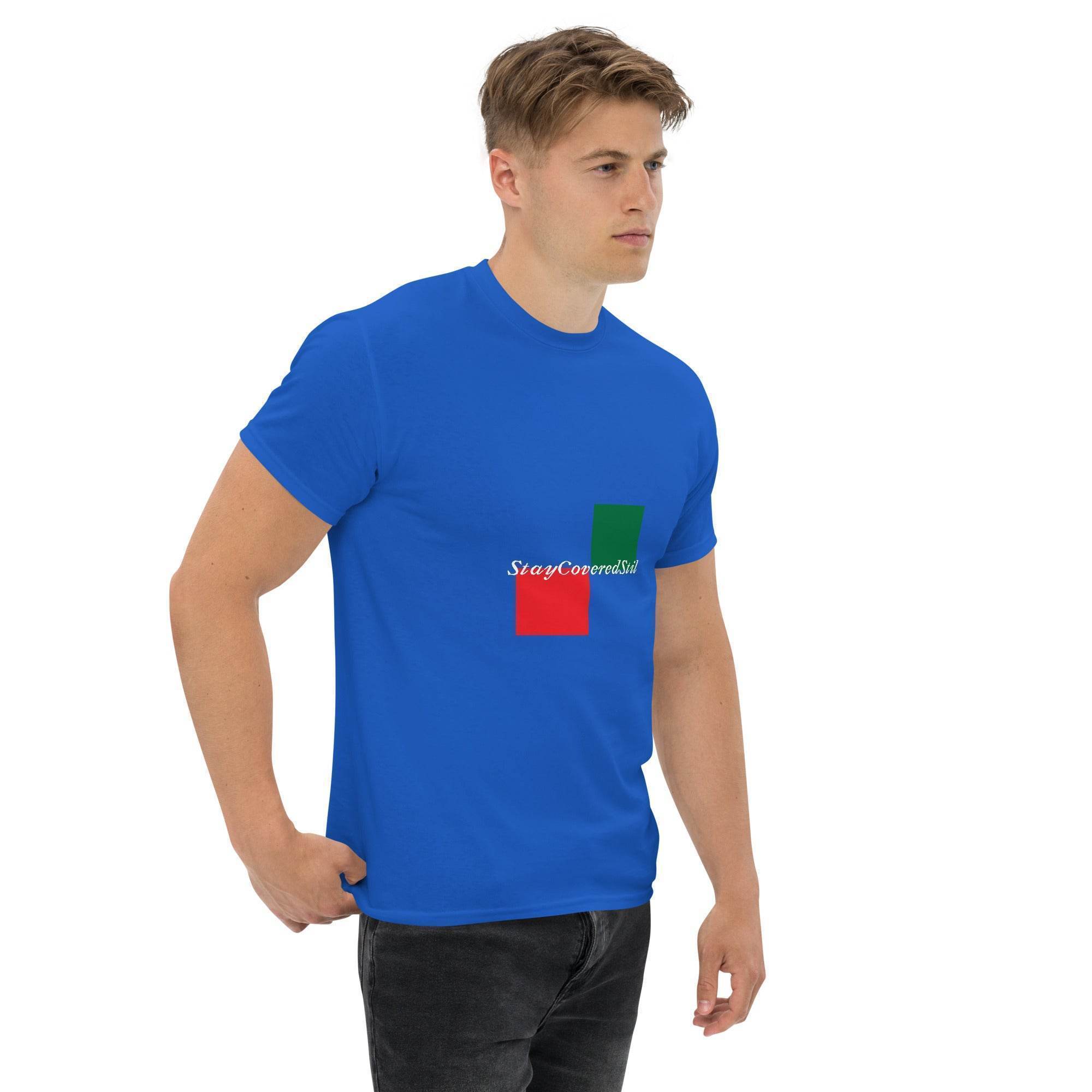 Klassisches Unisex T-Shirt - Stay Covered Stil - Stay Covered