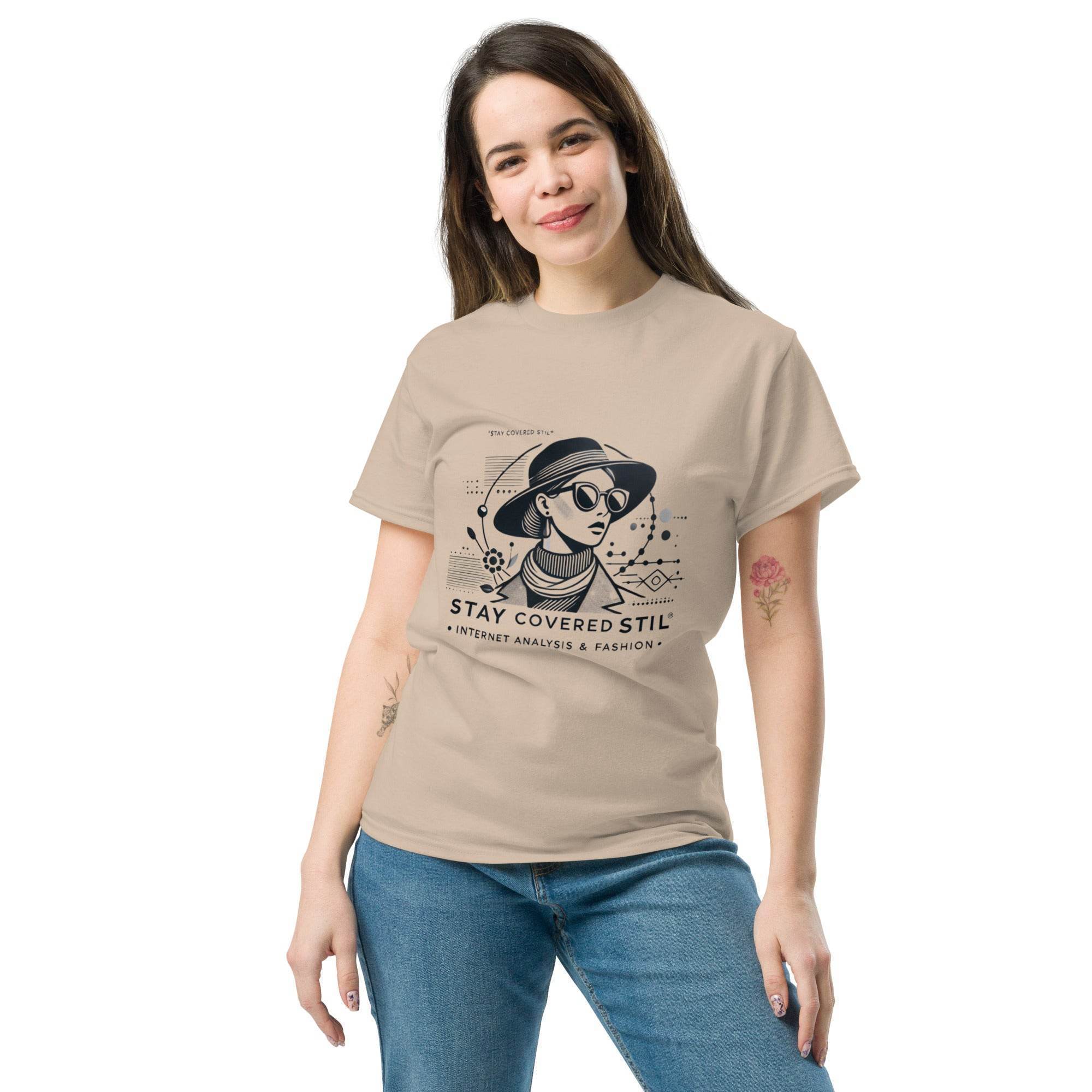 T-Shirt Stil - Stay Covered