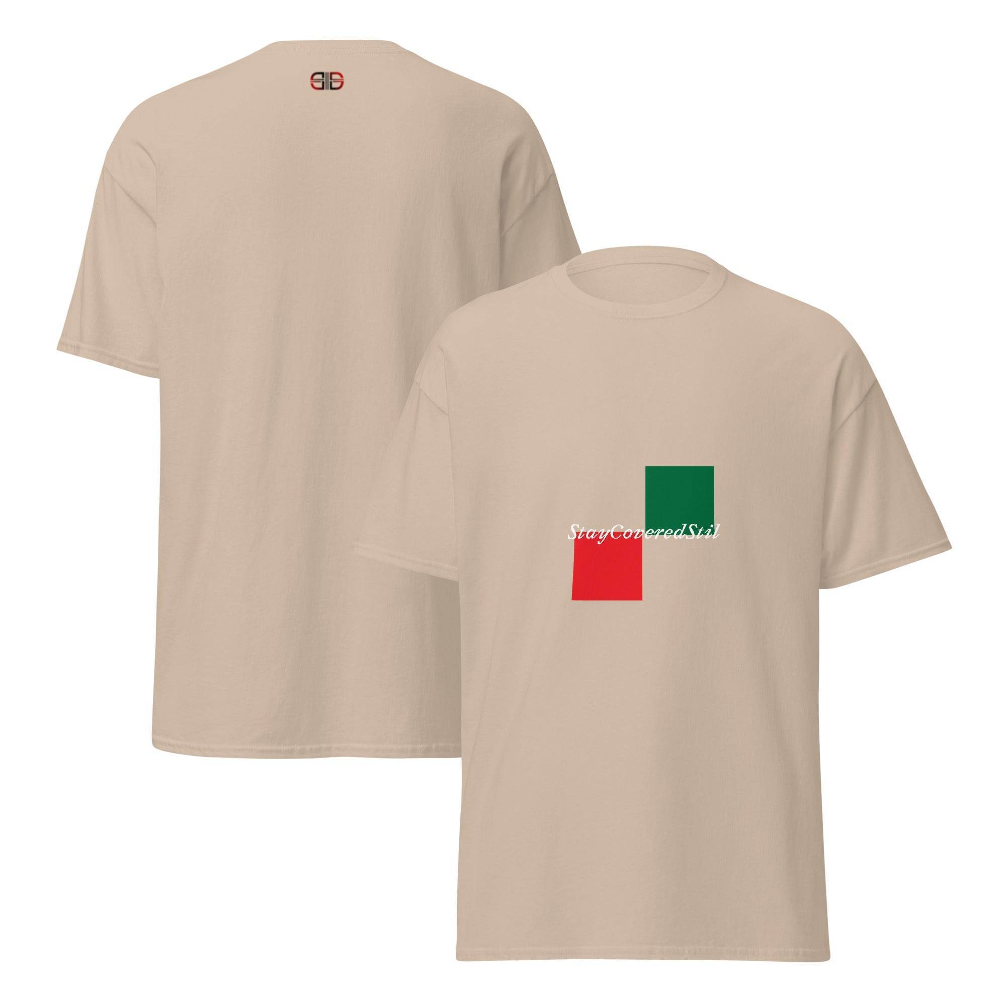 Klassisches Unisex T-Shirt - Stay Covered Stil - Stay Covered