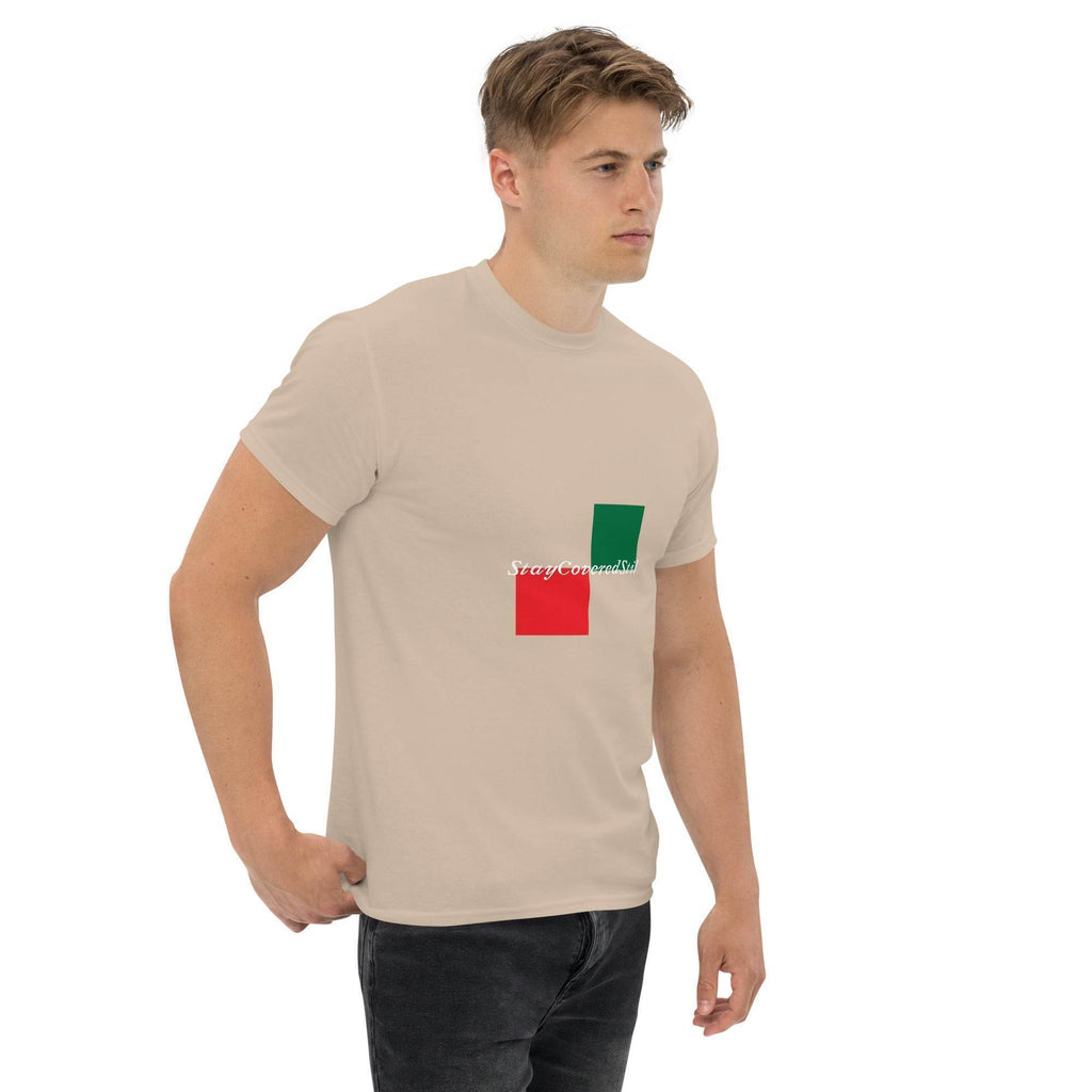 Klassisches Unisex T-Shirt - Stay Covered Stil - Stay Covered