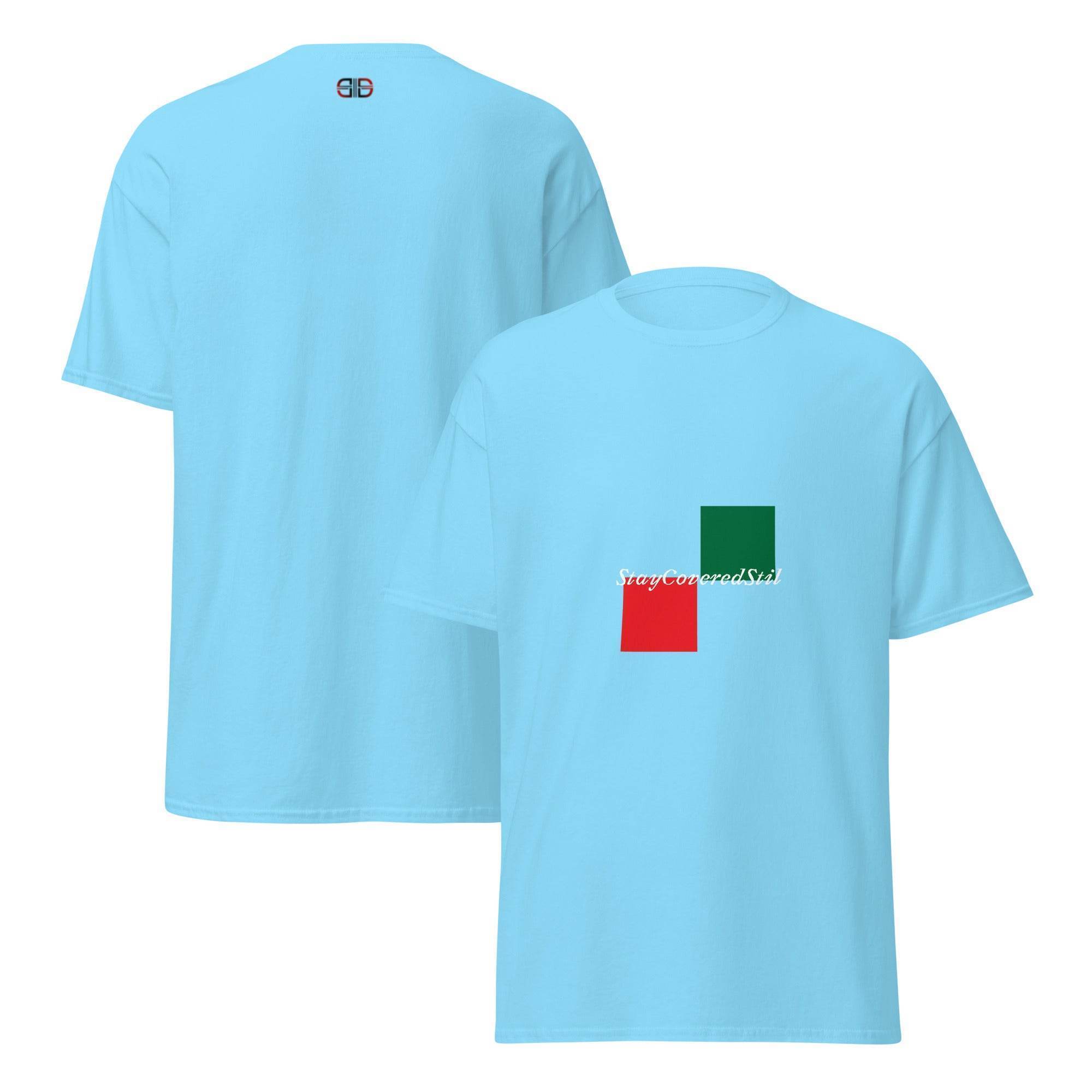 Klassisches Unisex T-Shirt - Stay Covered Stil - Stay Covered