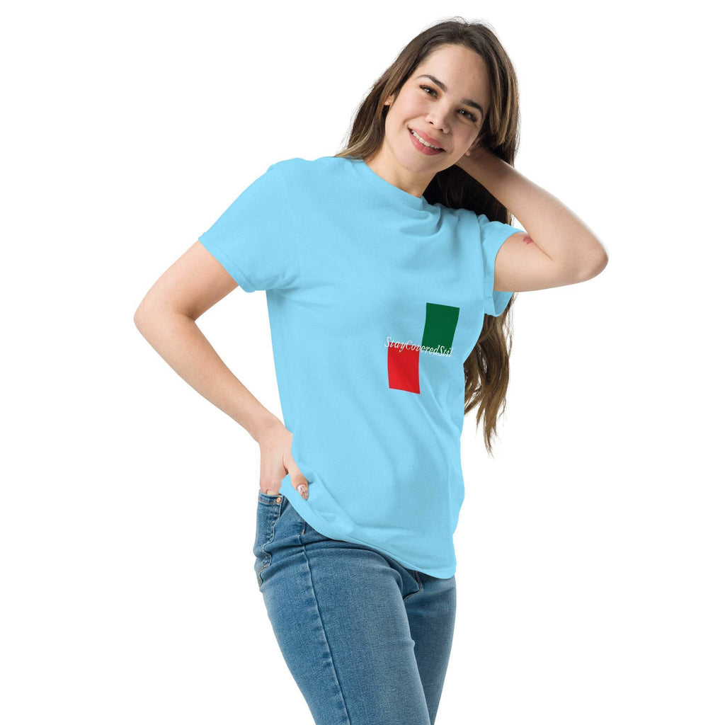Klassisches Unisex T-Shirt - Stay Covered Stil - Stay Covered
