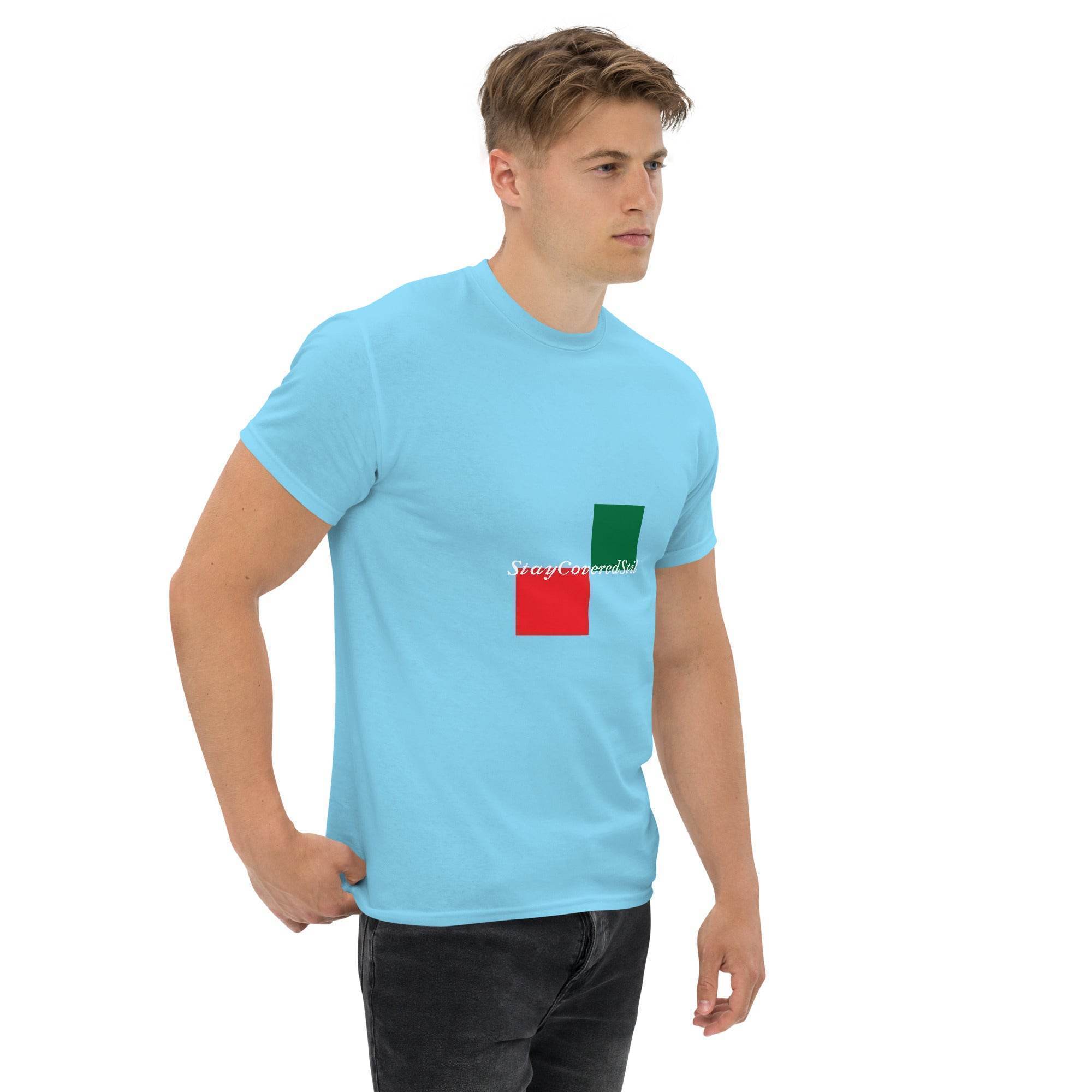 Klassisches Unisex T-Shirt - Stay Covered Stil - Stay Covered