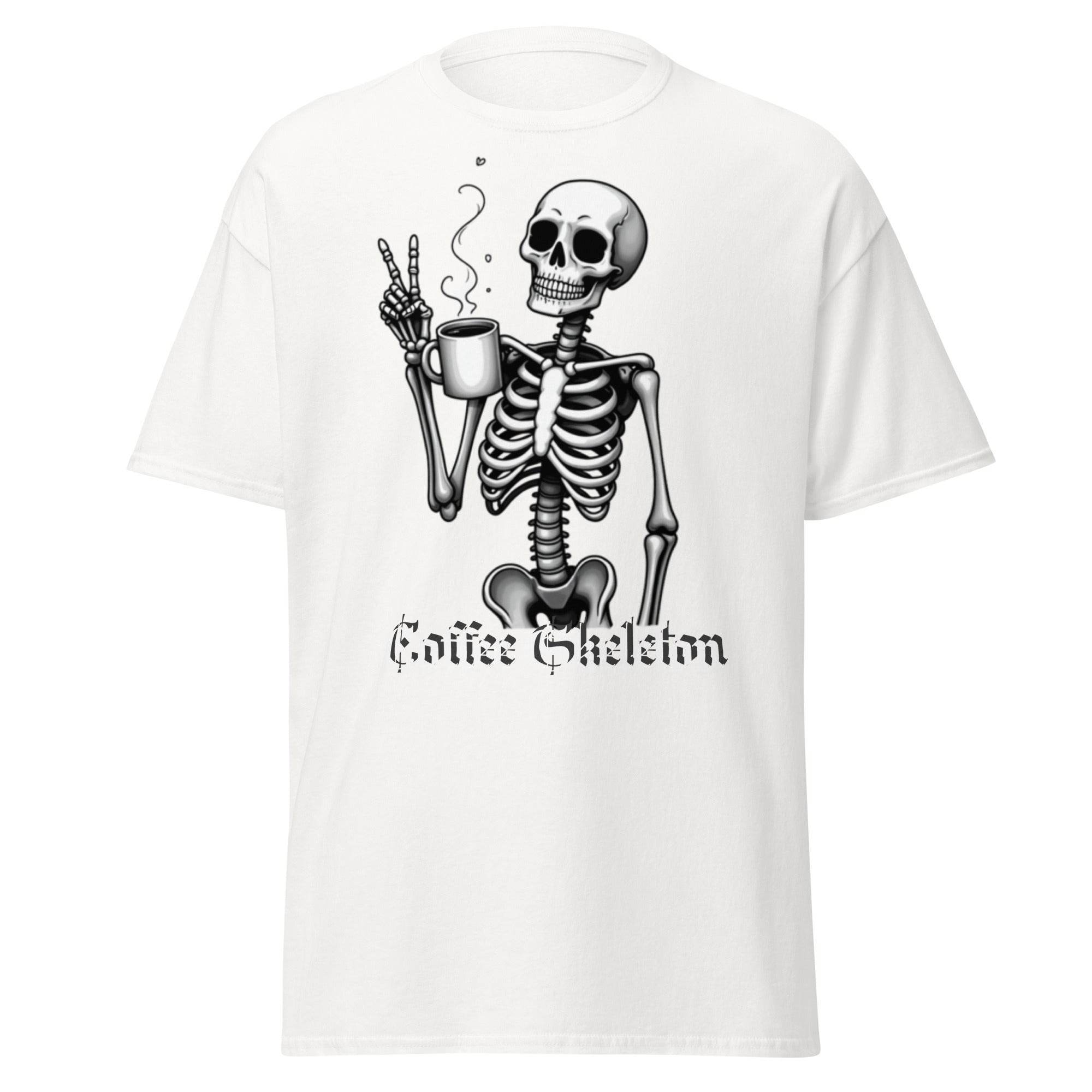 T-Shirt Unisex classic - Coffee Skeleton - Stay Covered