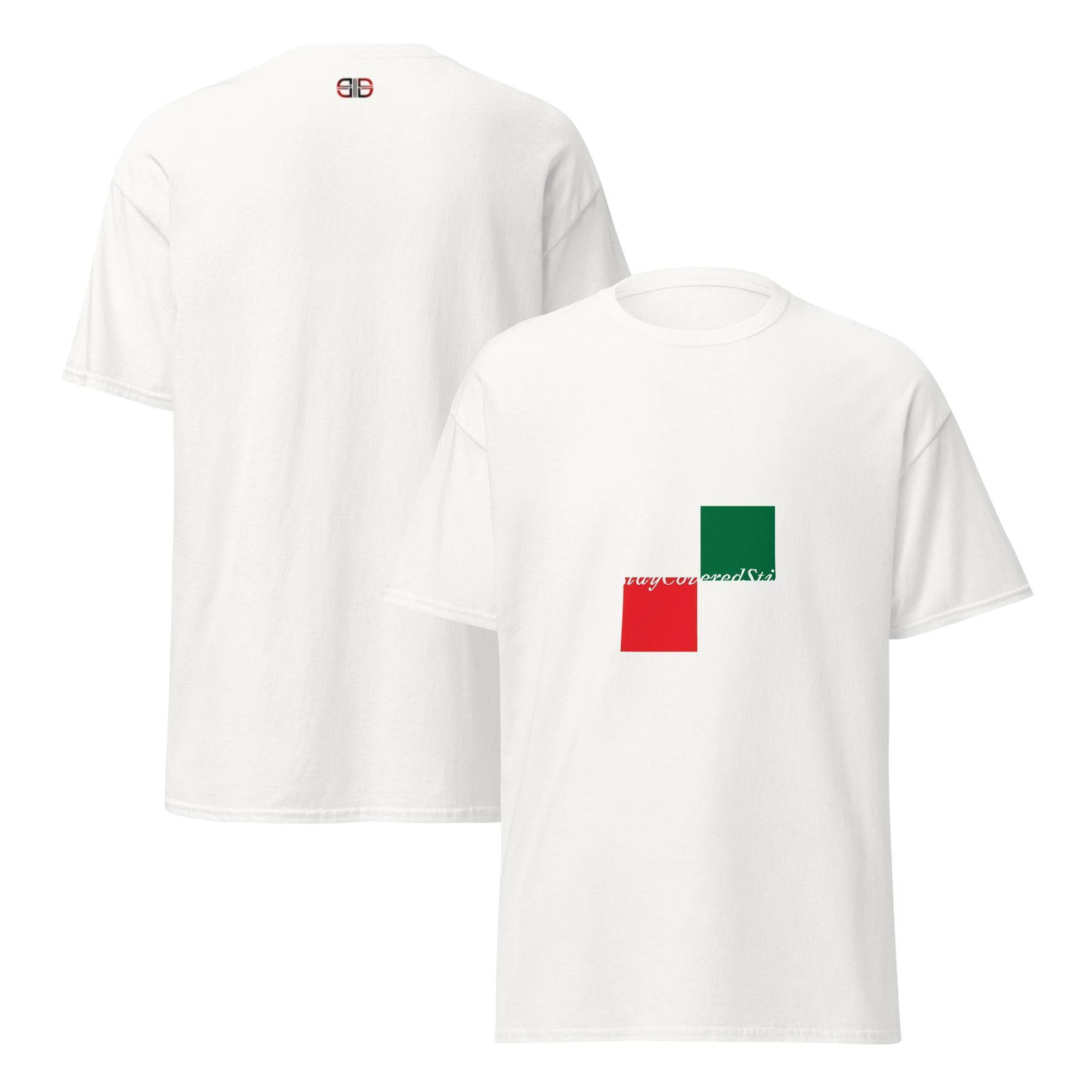 Klassisches Unisex T-Shirt - Stay Covered Stil - Stay Covered