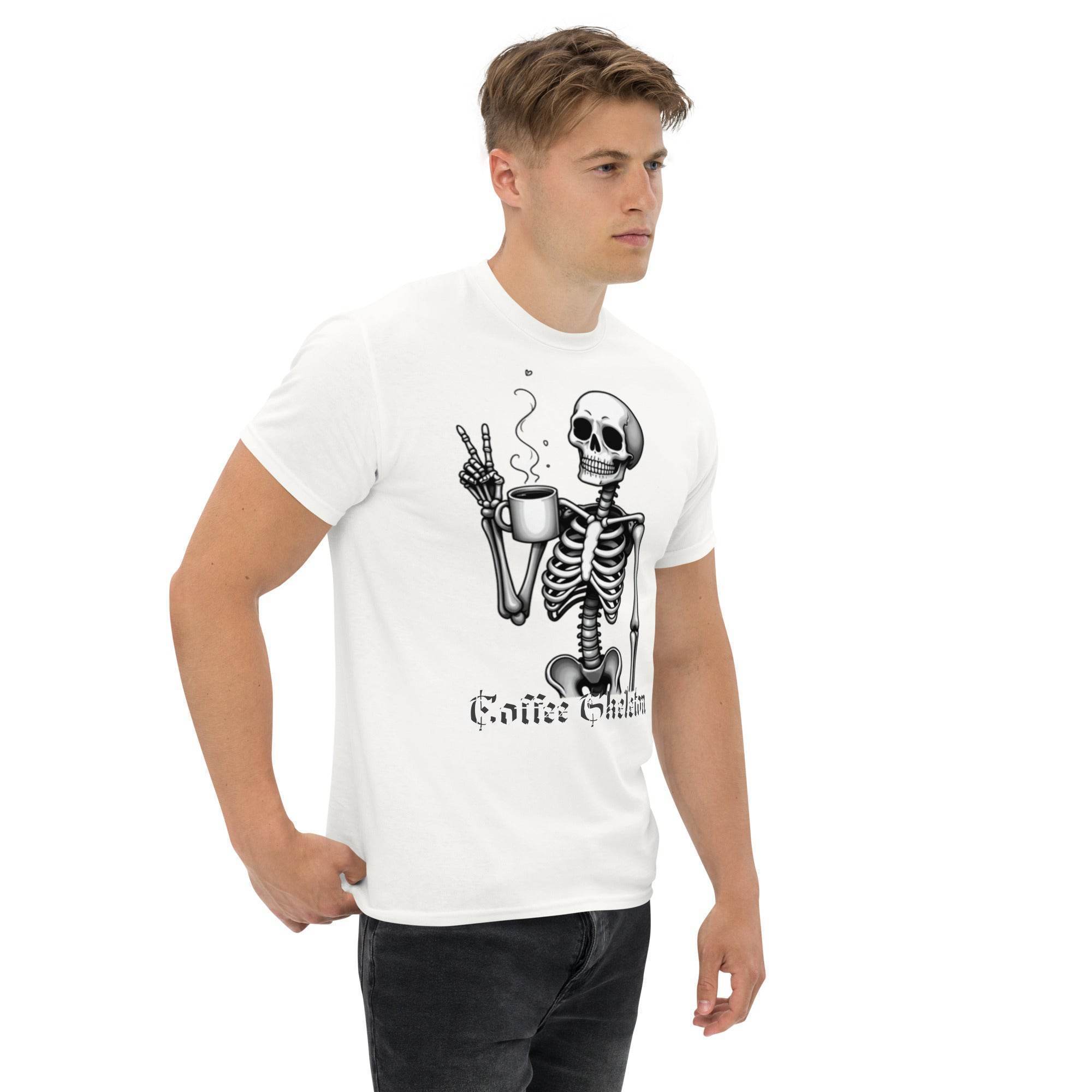 T-Shirt Unisex classic - Coffee Skeleton - Stay Covered