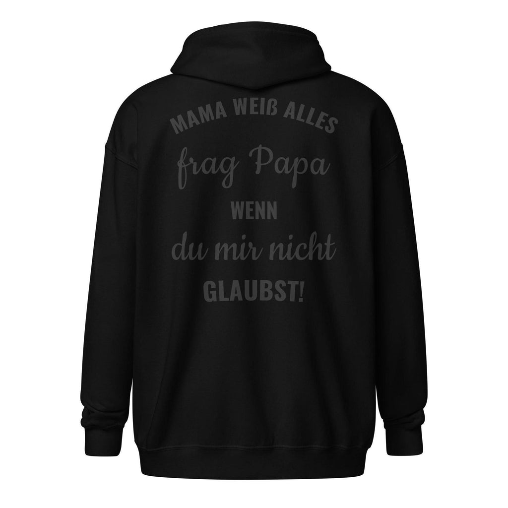 Unisex Zip Hoodie - Versprochen - Stay Covered
