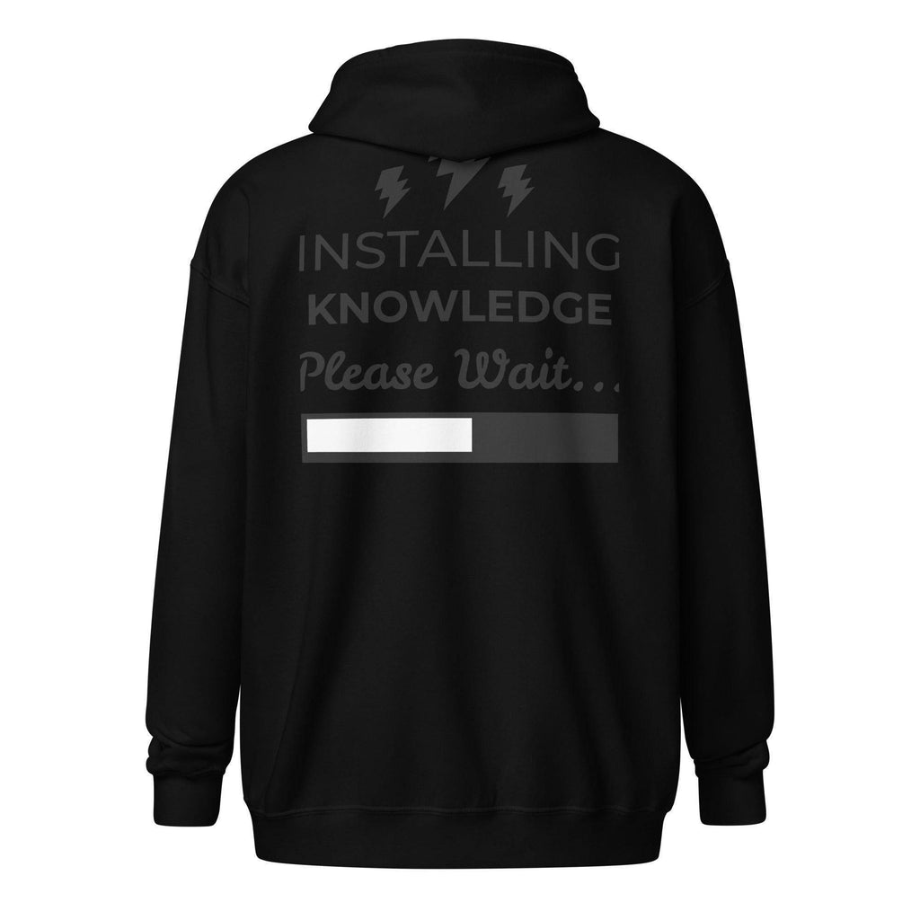 Unisex Zip Hoodie - knowledge - Stay Covered