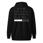 Unisex Zip Hoodie - knowledge - Stay Covered
