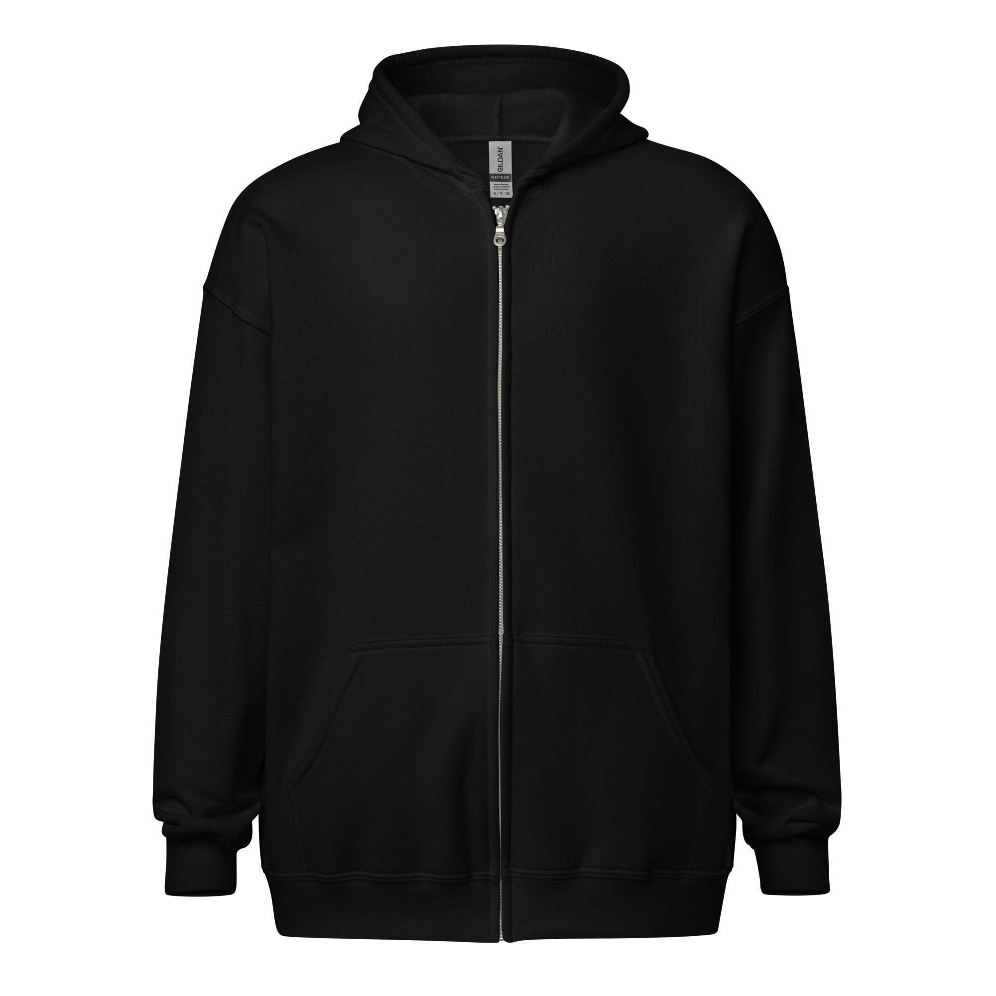 Unisex Zip Hoodie - knowledge - Stay Covered