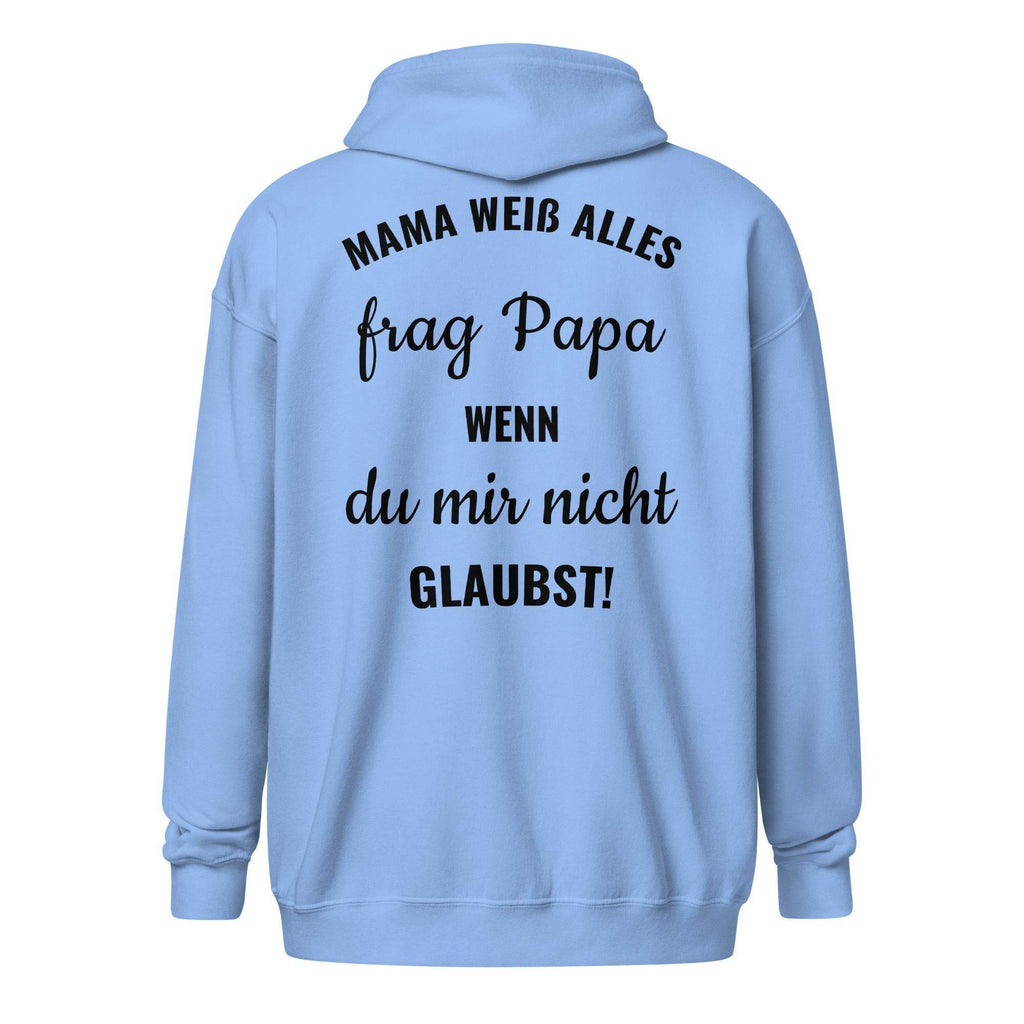 Unisex Zip Hoodie - Versprochen - Stay Covered