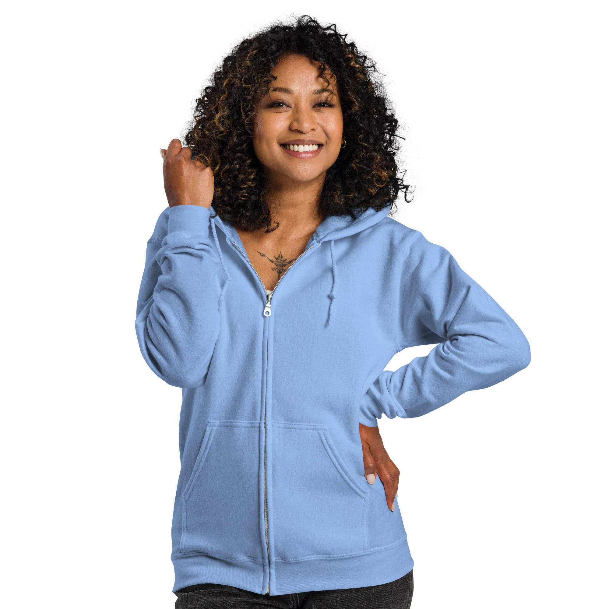 Unisex Zip Hoodie - Best parent - Stay Covered