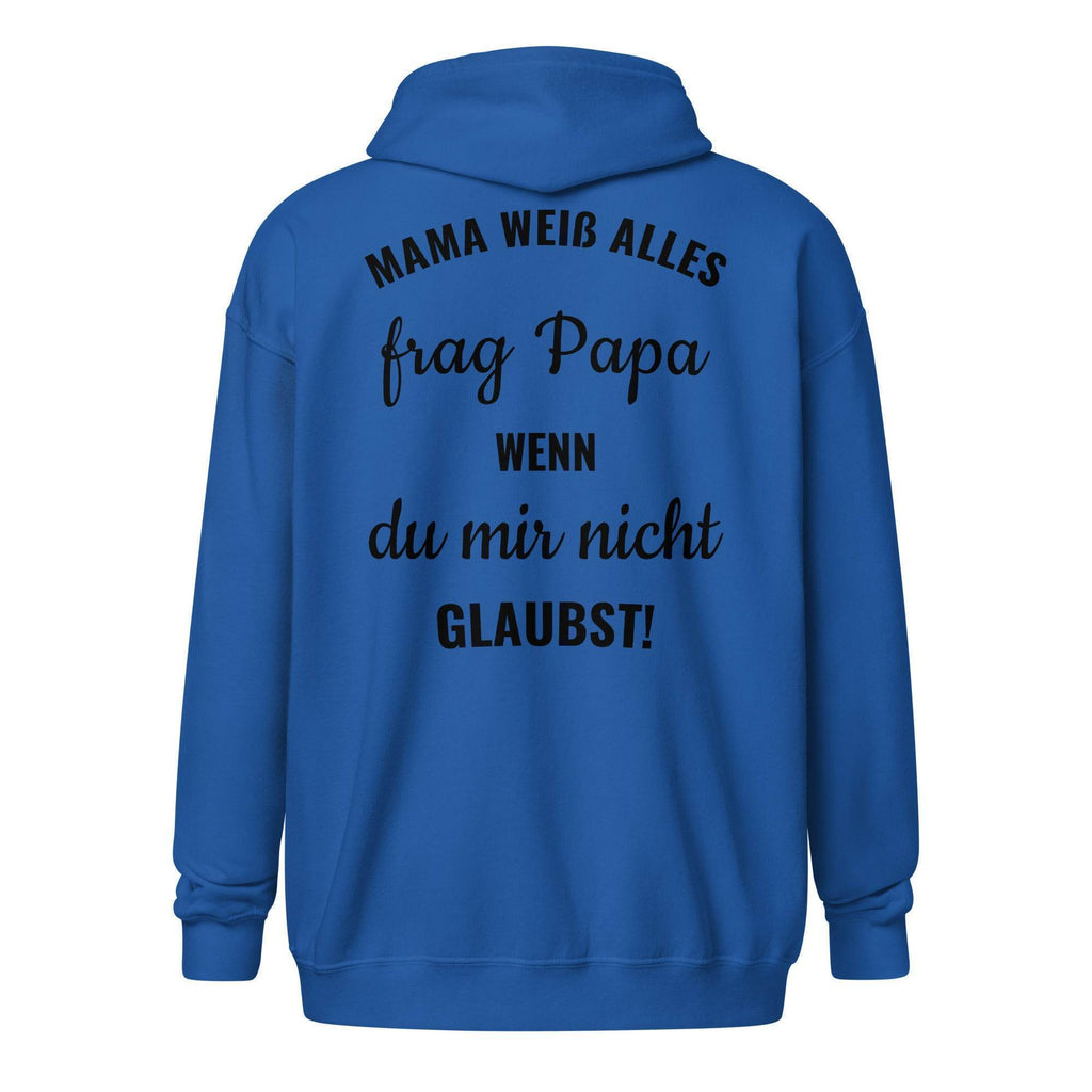 Unisex Zip Hoodie - Versprochen - Stay Covered