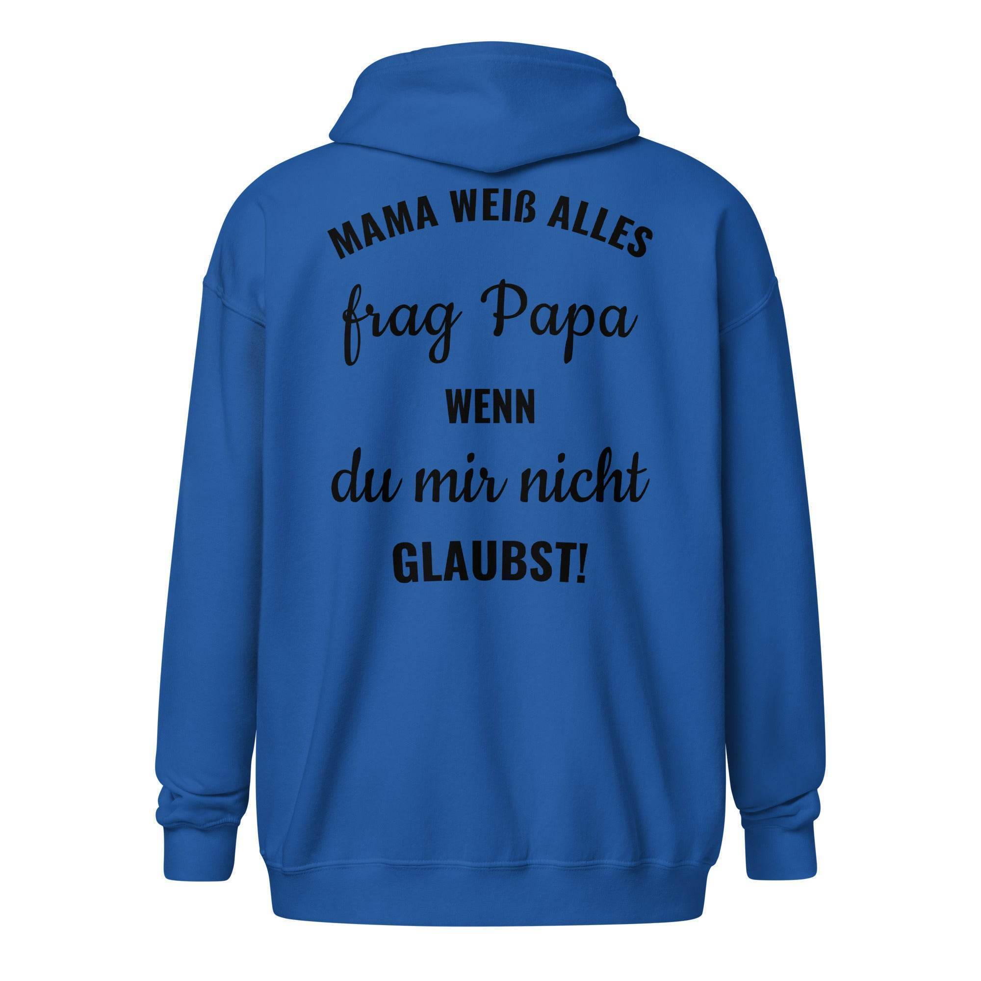 Unisex Zip Hoodie - Versprochen - Stay Covered