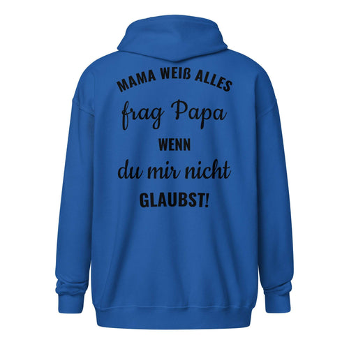 Unisex Zip Hoodie - Versprochen - Stay Covered