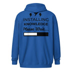 Unisex Zip Hoodie - knowledge - Stay Covered