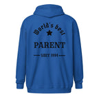 Unisex Zip Hoodie - Best parent - Stay Covered