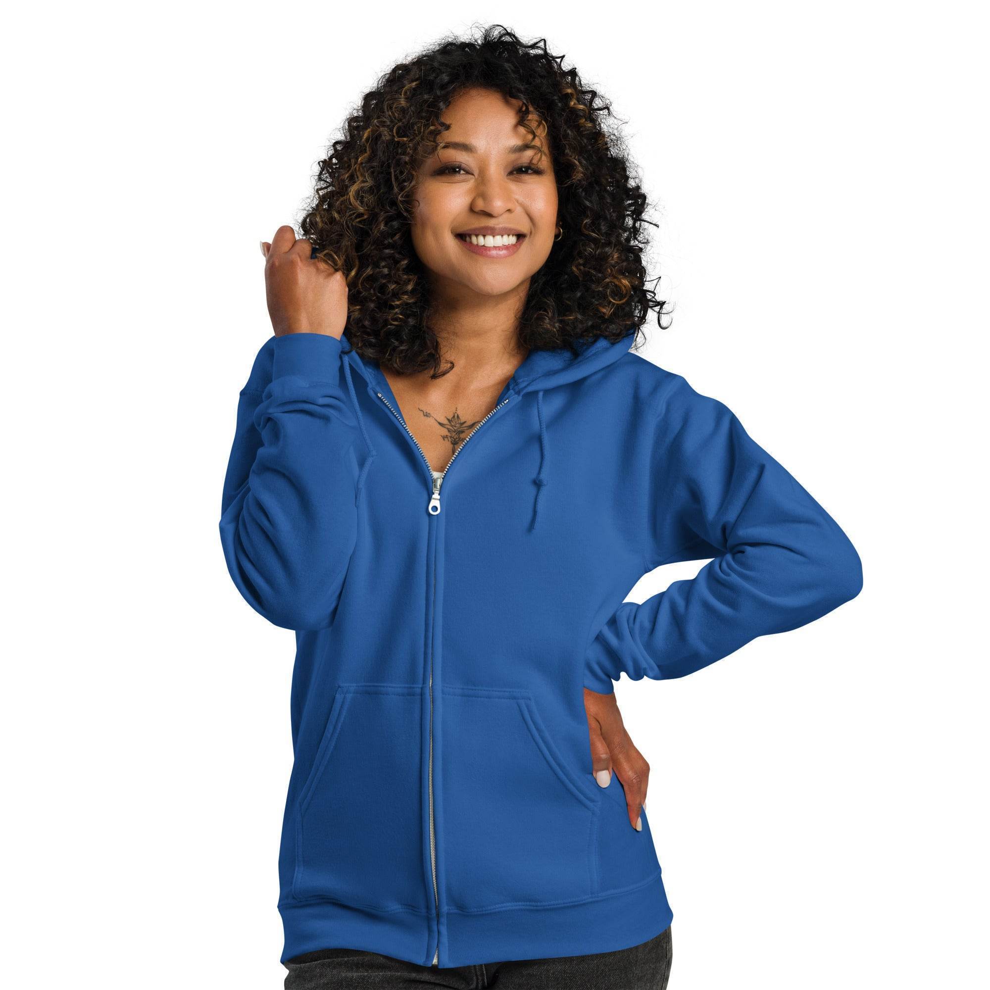 Unisex Zip Hoodie - Versprochen - Stay Covered