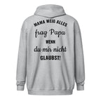 Unisex Zip Hoodie - Versprochen - Stay Covered