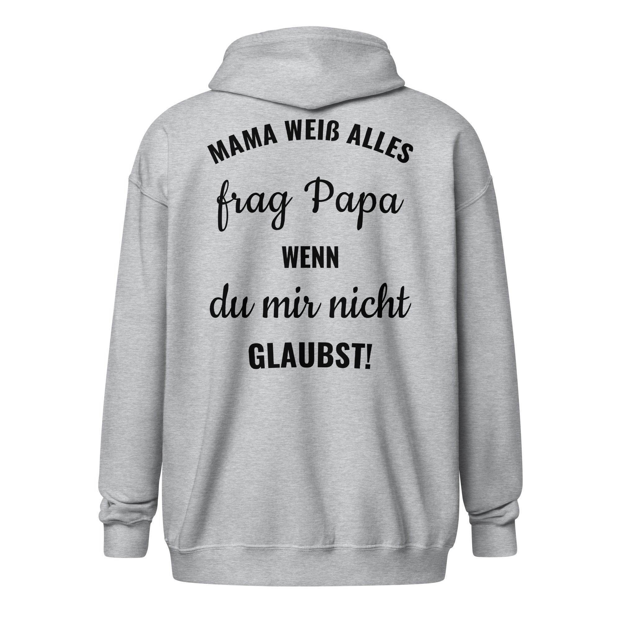 Unisex Zip Hoodie - Versprochen - Stay Covered