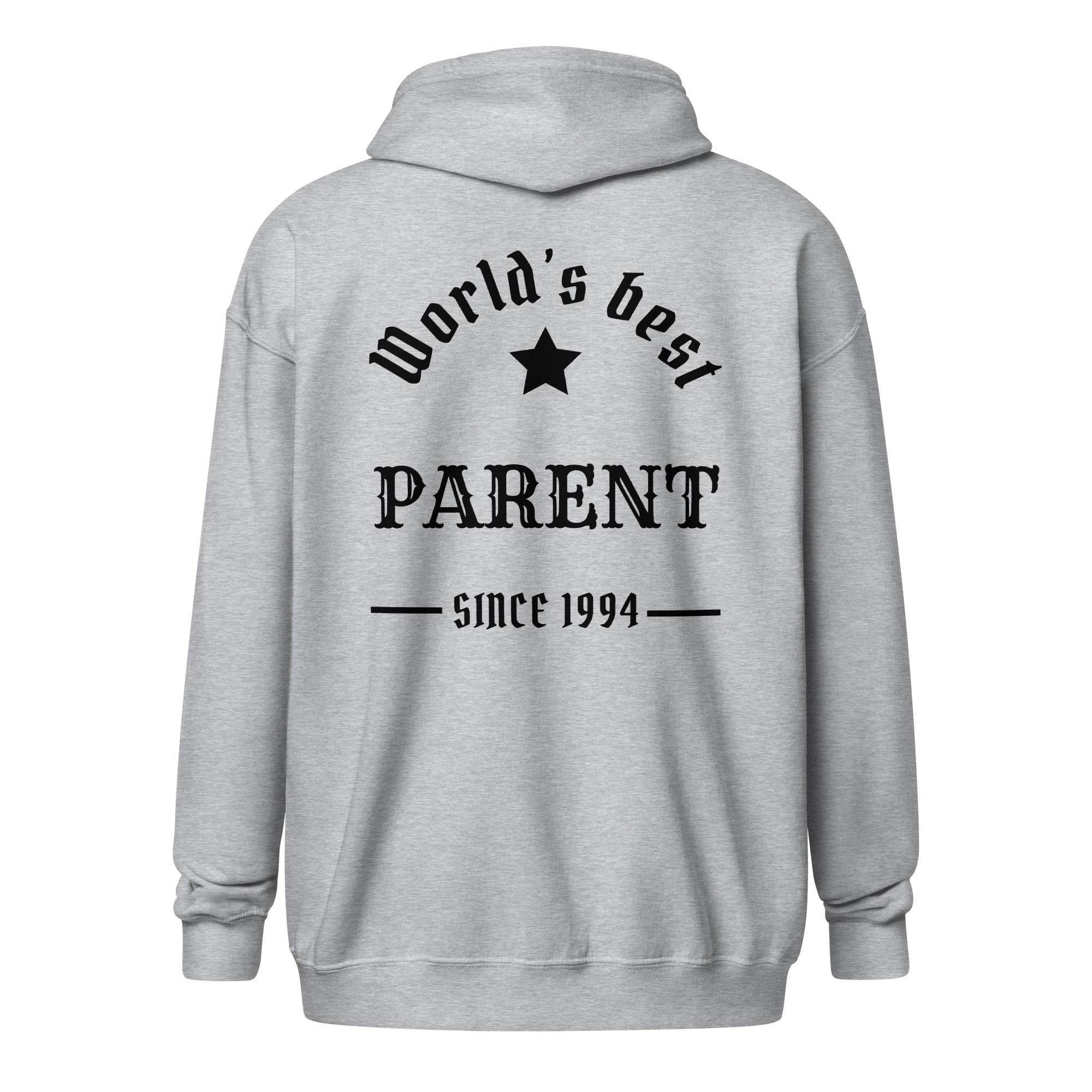 Unisex Zip Hoodie - Best parent - Stay Covered