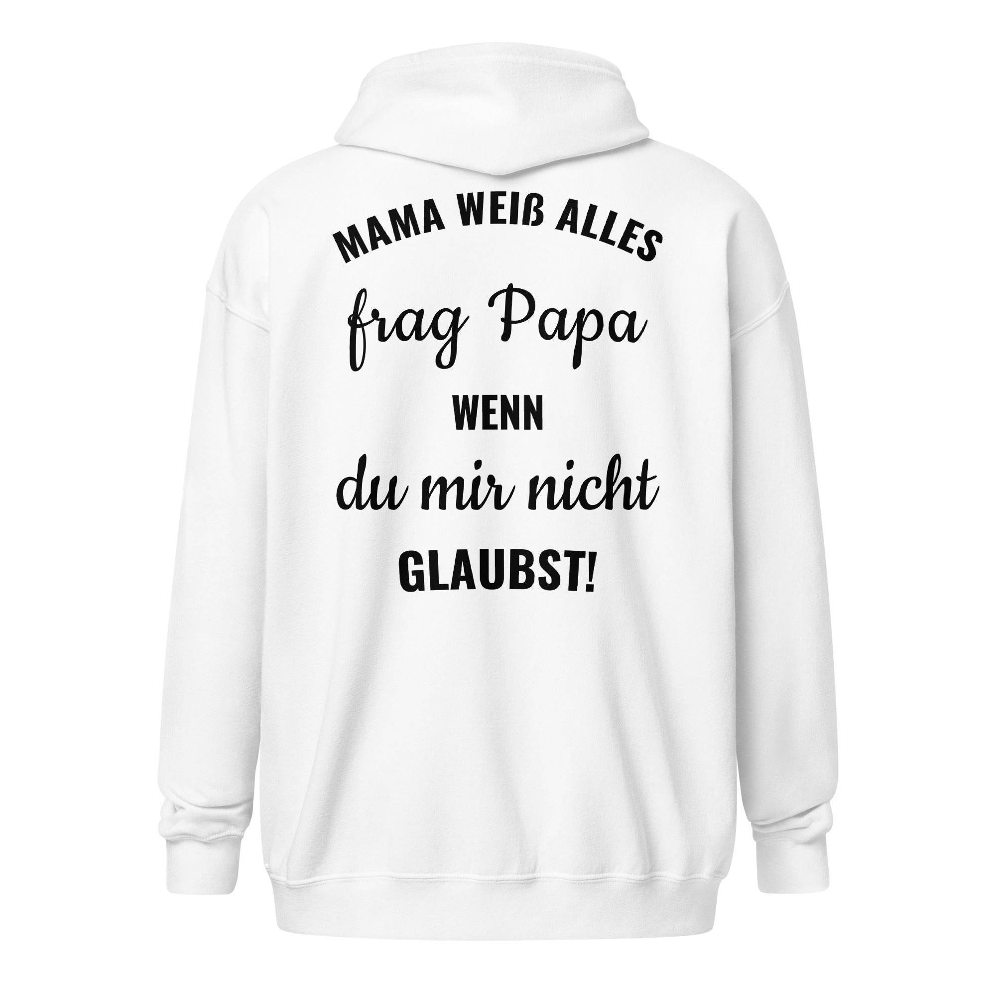Unisex Zip Hoodie - Versprochen - Stay Covered