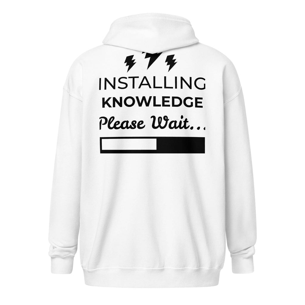 Unisex Zip Hoodie - knowledge - Stay Covered