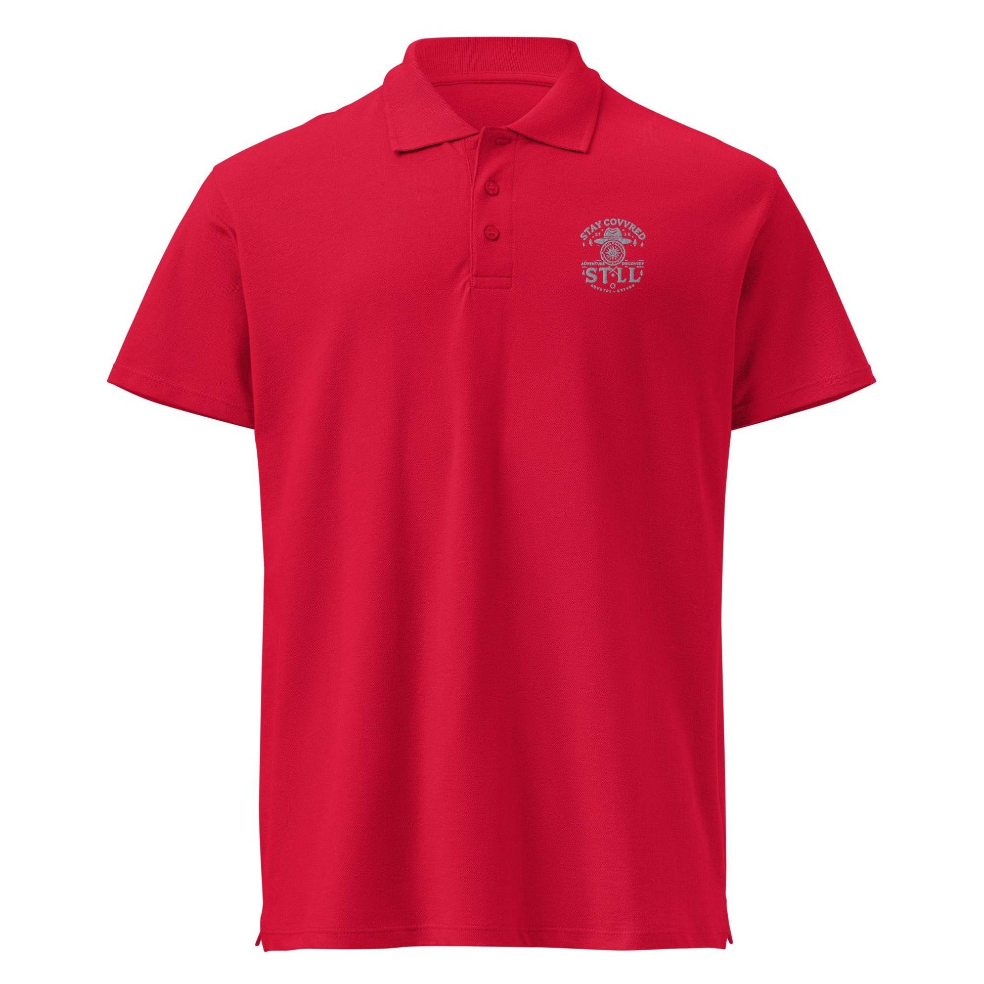 Unisex Adventure Poloshirt - Stay Covered
