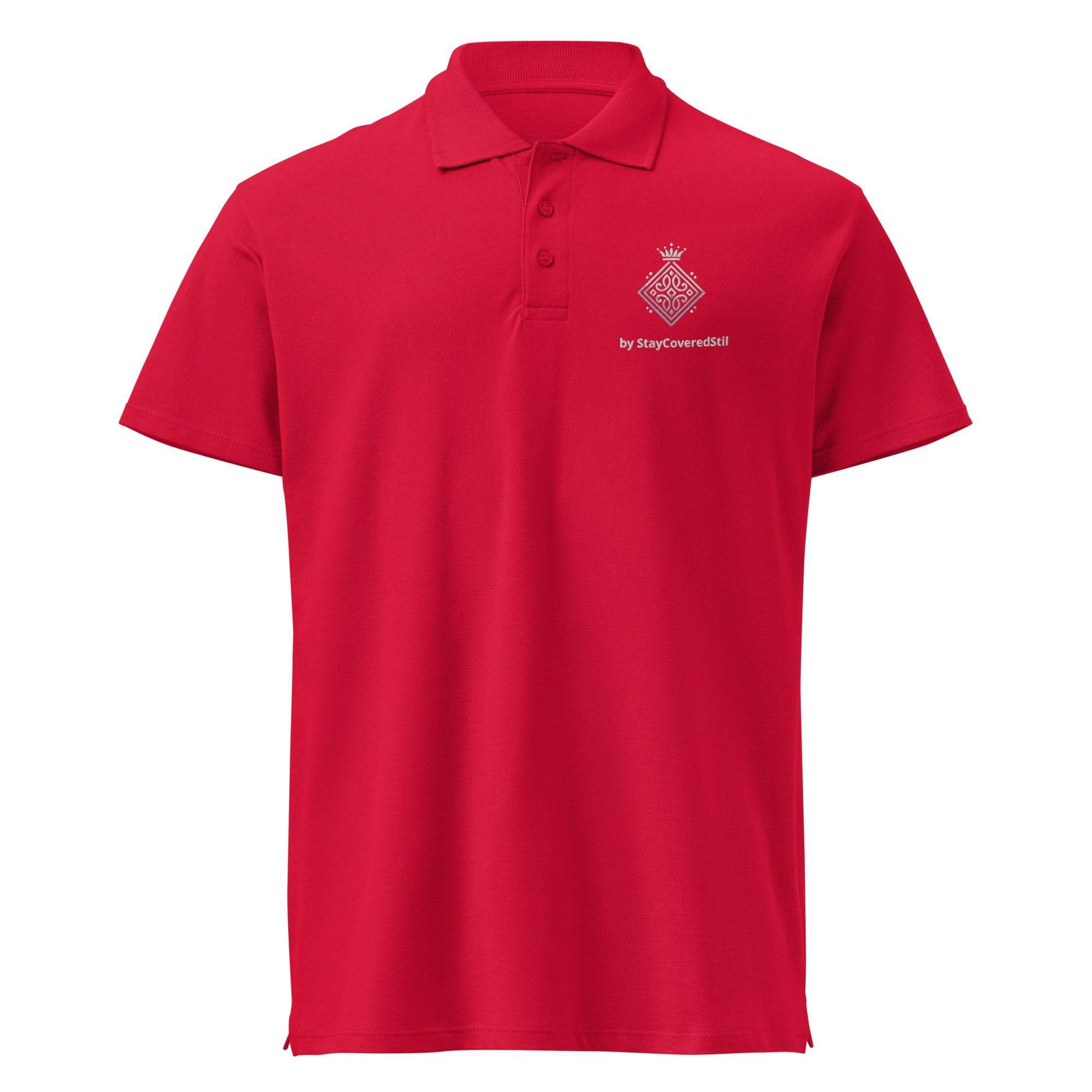 Unisex Luxury Poloshirt - Stay Covered